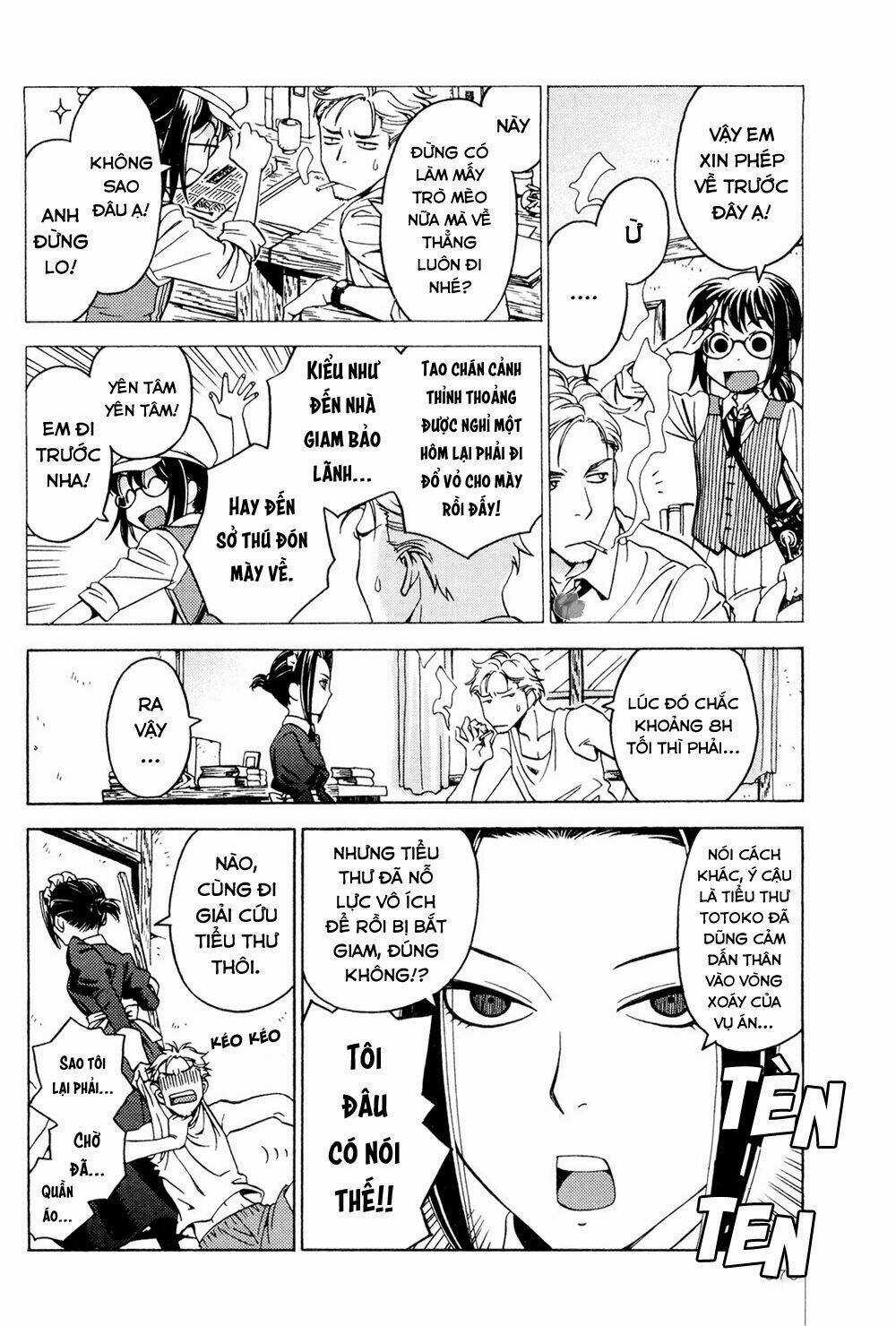 Jiken Kisha Totoko! Chapter 10 trang 9