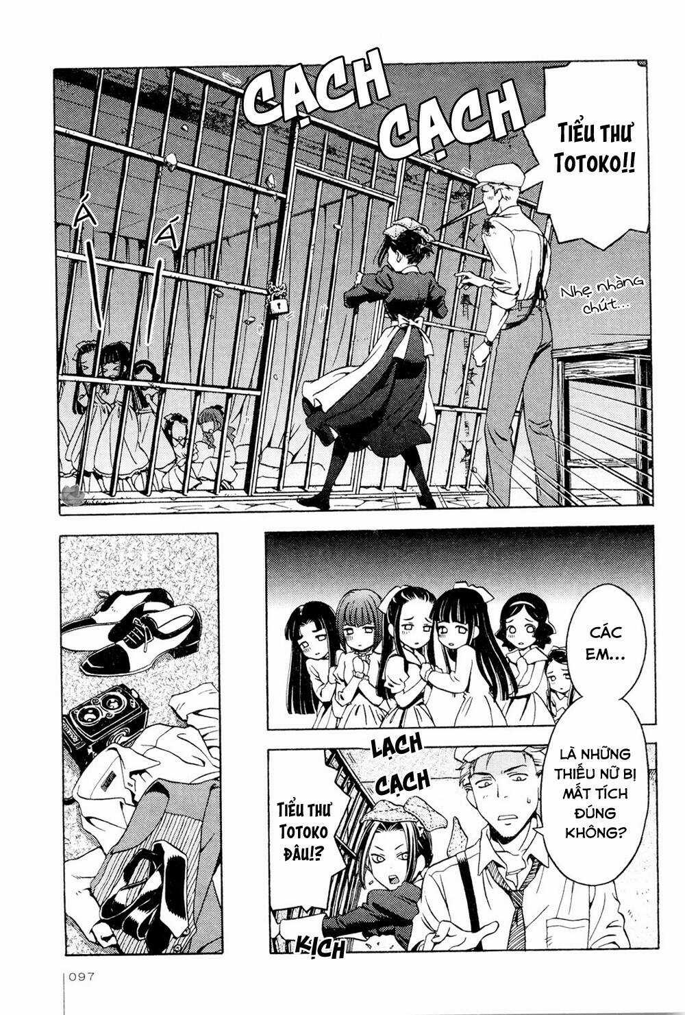 Jiken Kisha Totoko! Chapter 11 trang 9