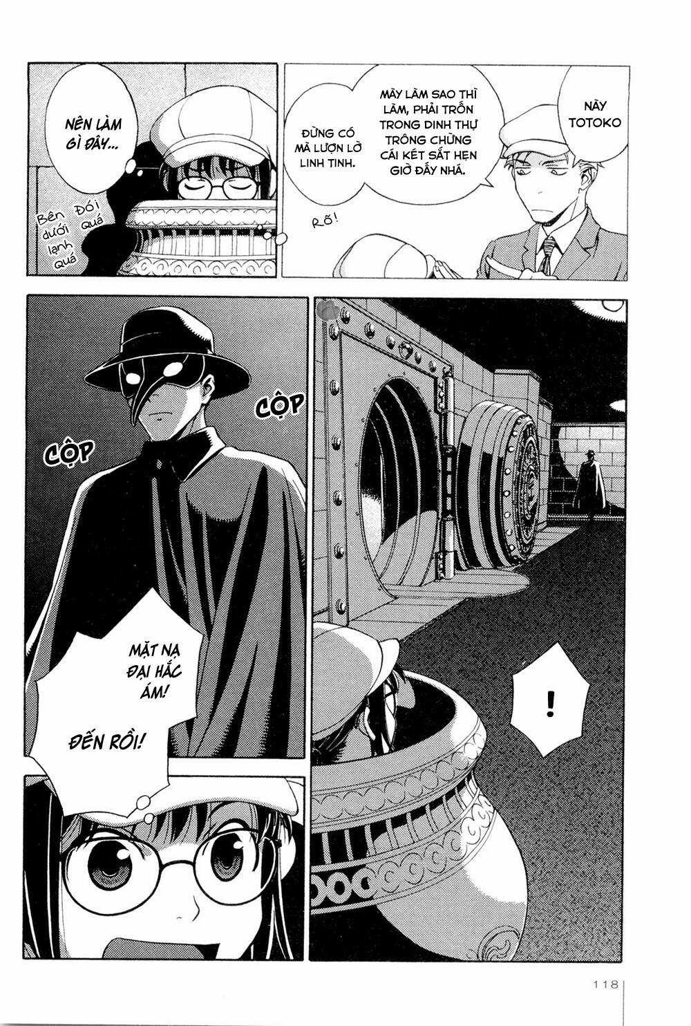 Jiken Kisha Totoko! Chapter 12 trang 8