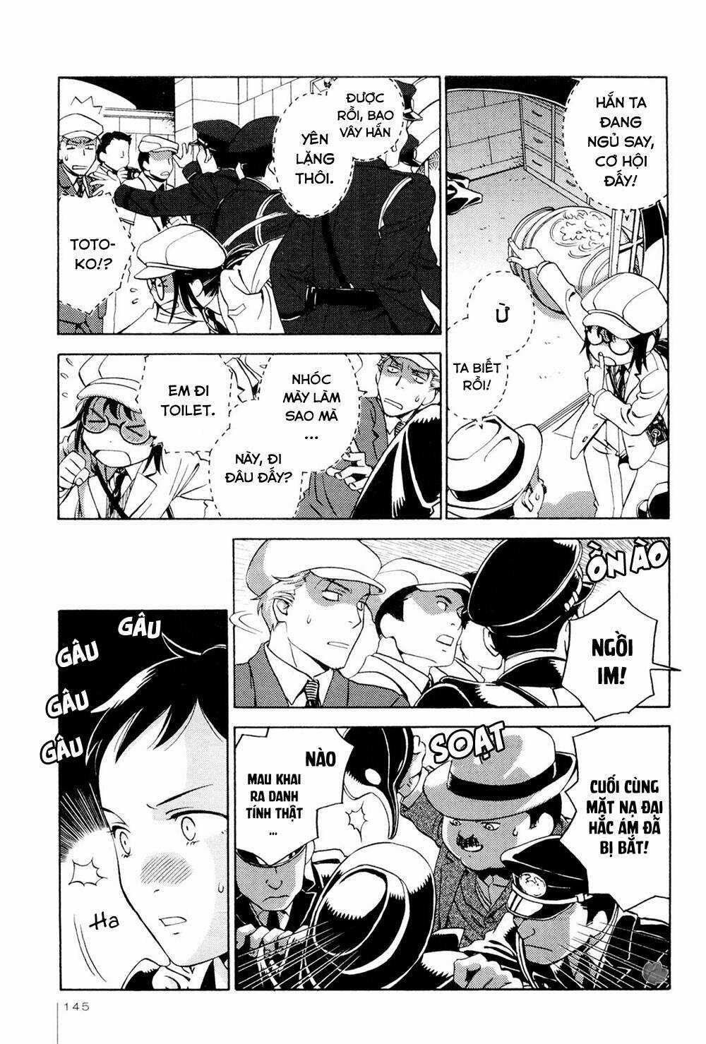 Jiken Kisha Totoko! Chapter 13 trang 13