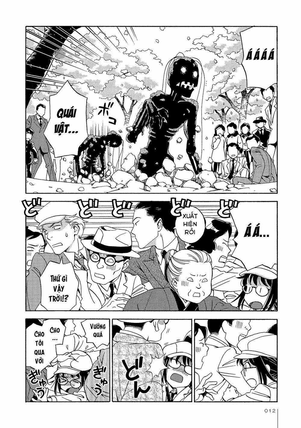 Jiken Kisha Totoko! Chapter 14 trang 12