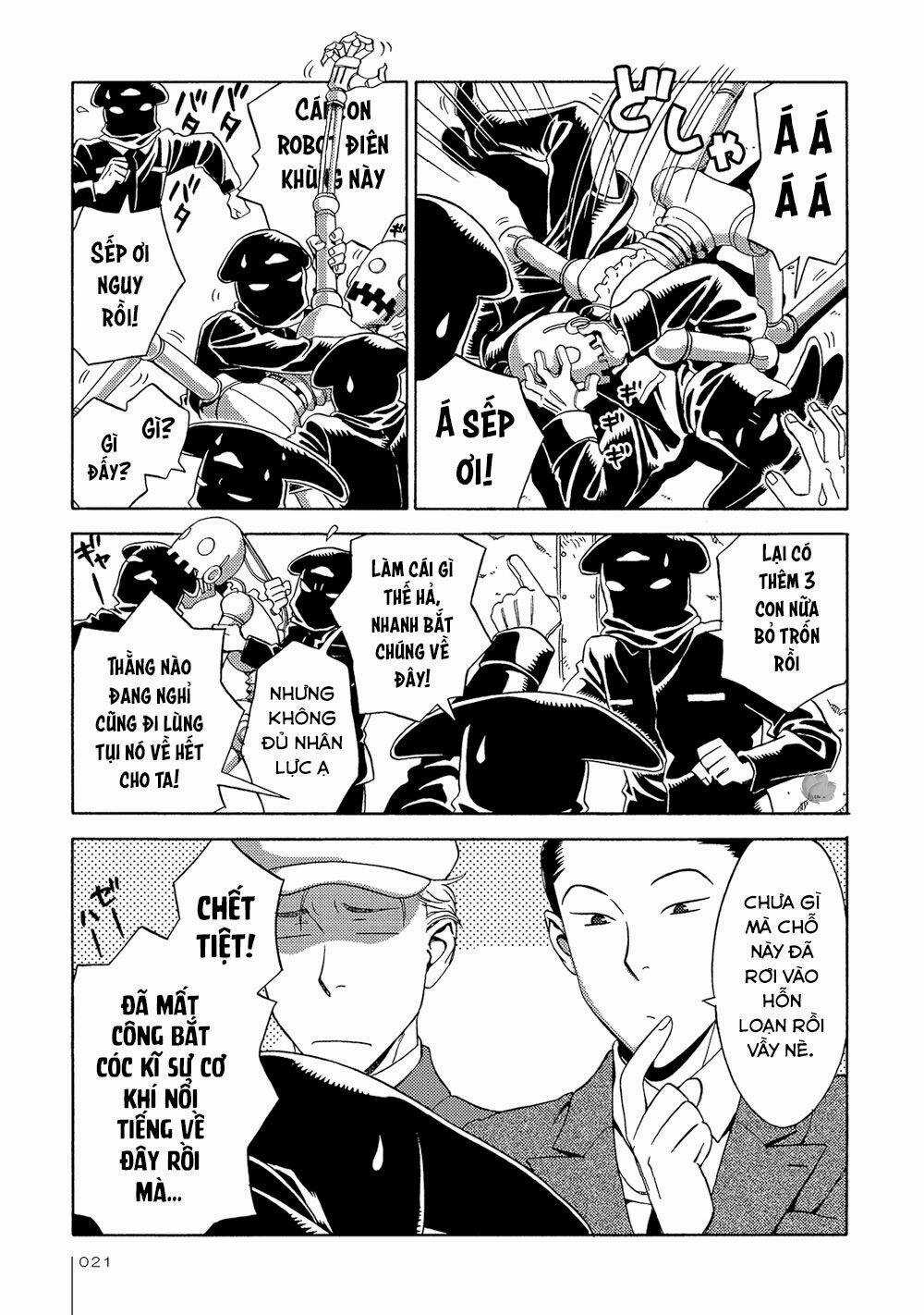 Jiken Kisha Totoko! Chapter 14 trang 21