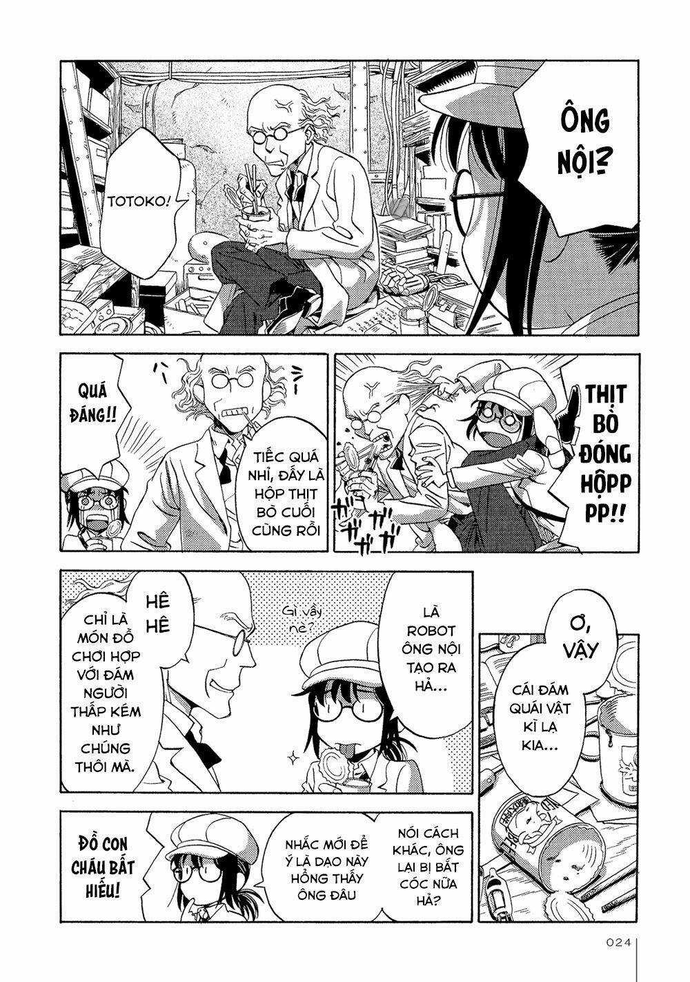 Jiken Kisha Totoko! Chapter 14 trang 24
