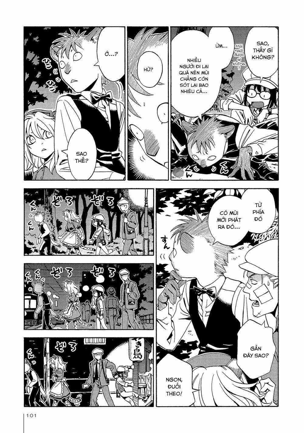 Jiken Kisha Totoko! Chapter 17 trang 11