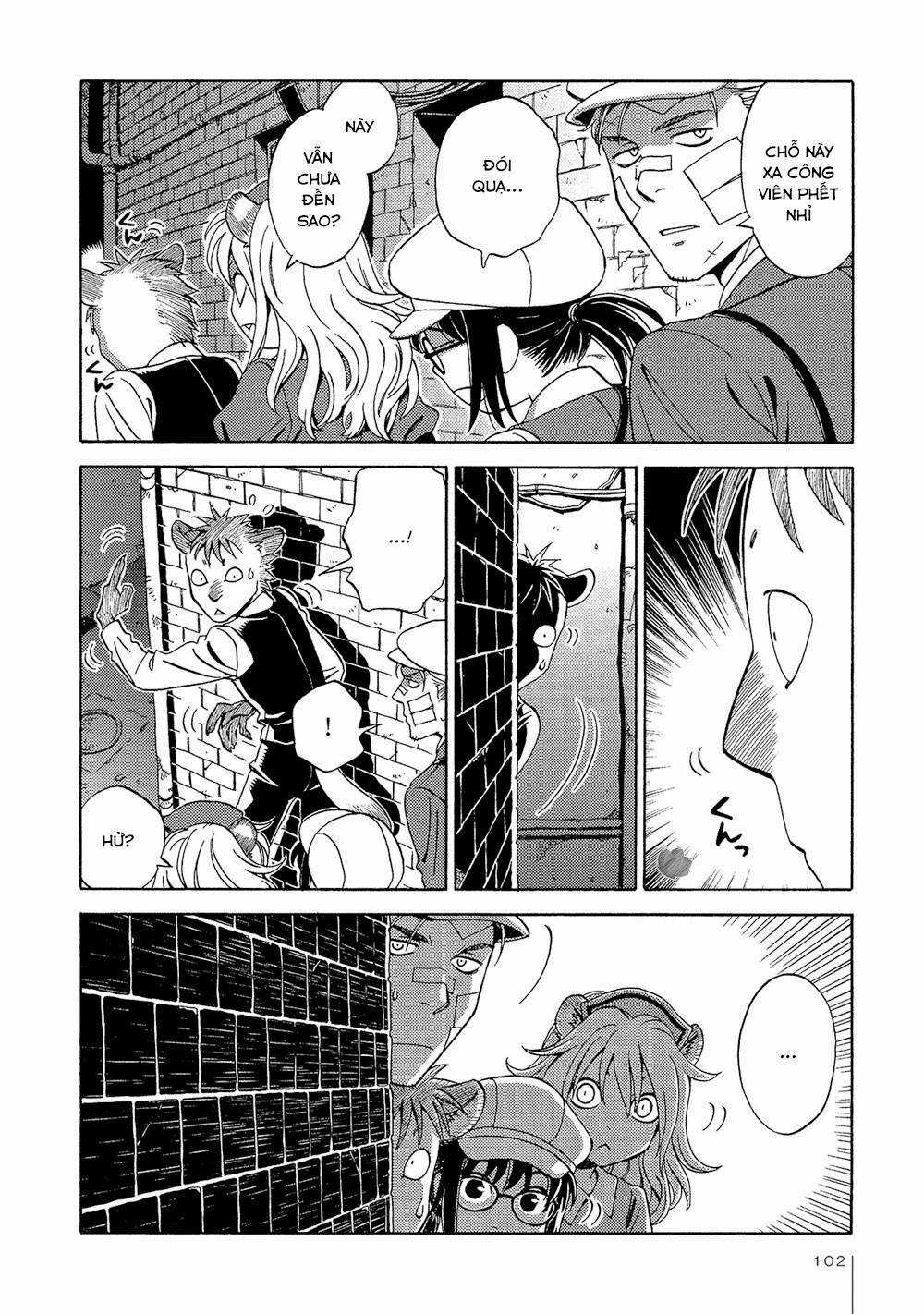 Jiken Kisha Totoko! Chapter 17 trang 12