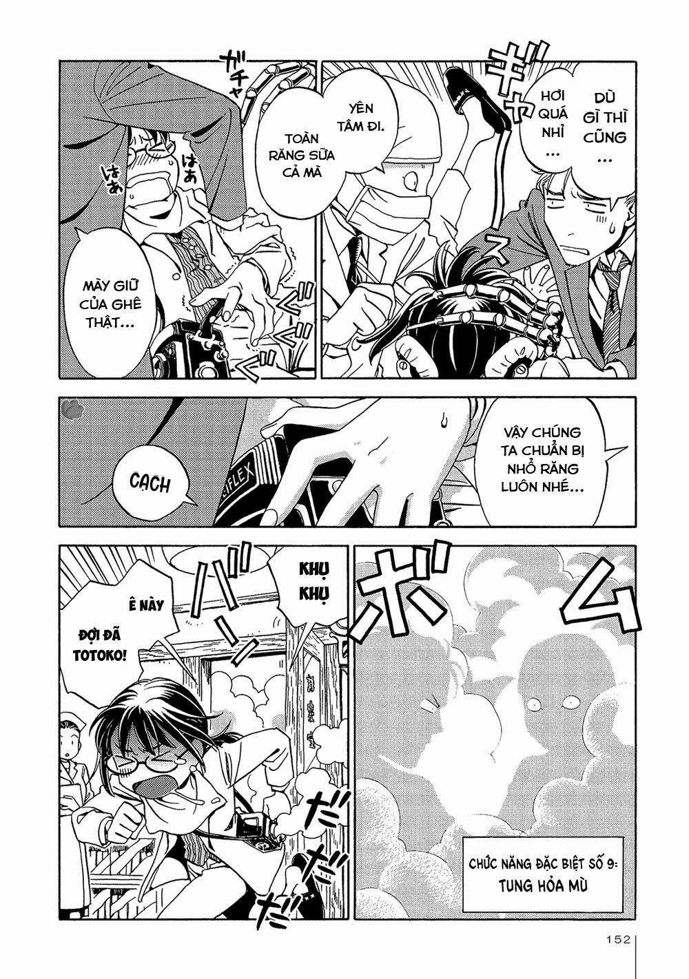 Jiken Kisha Totoko! Chapter 19 trang 10