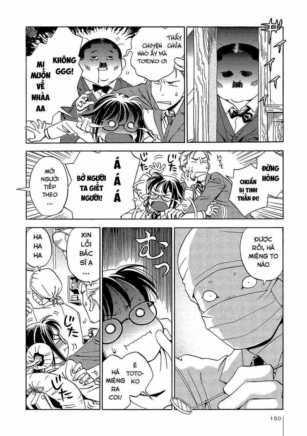 Jiken Kisha Totoko! Chapter 19 trang 8