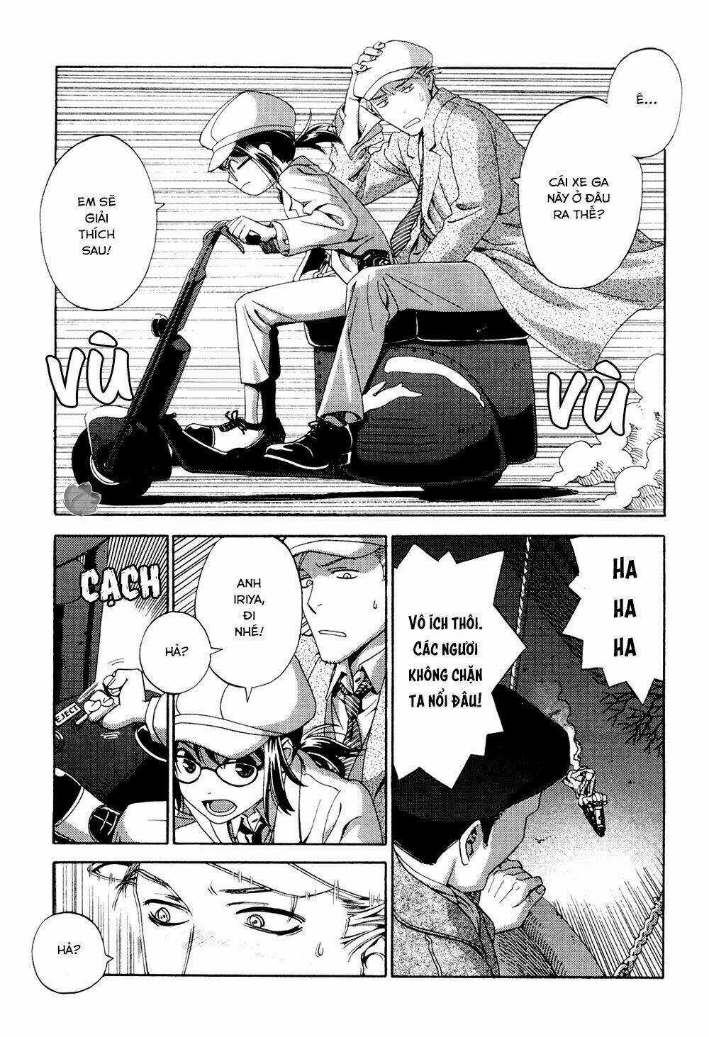 Jiken Kisha Totoko! Chapter 2 trang 13