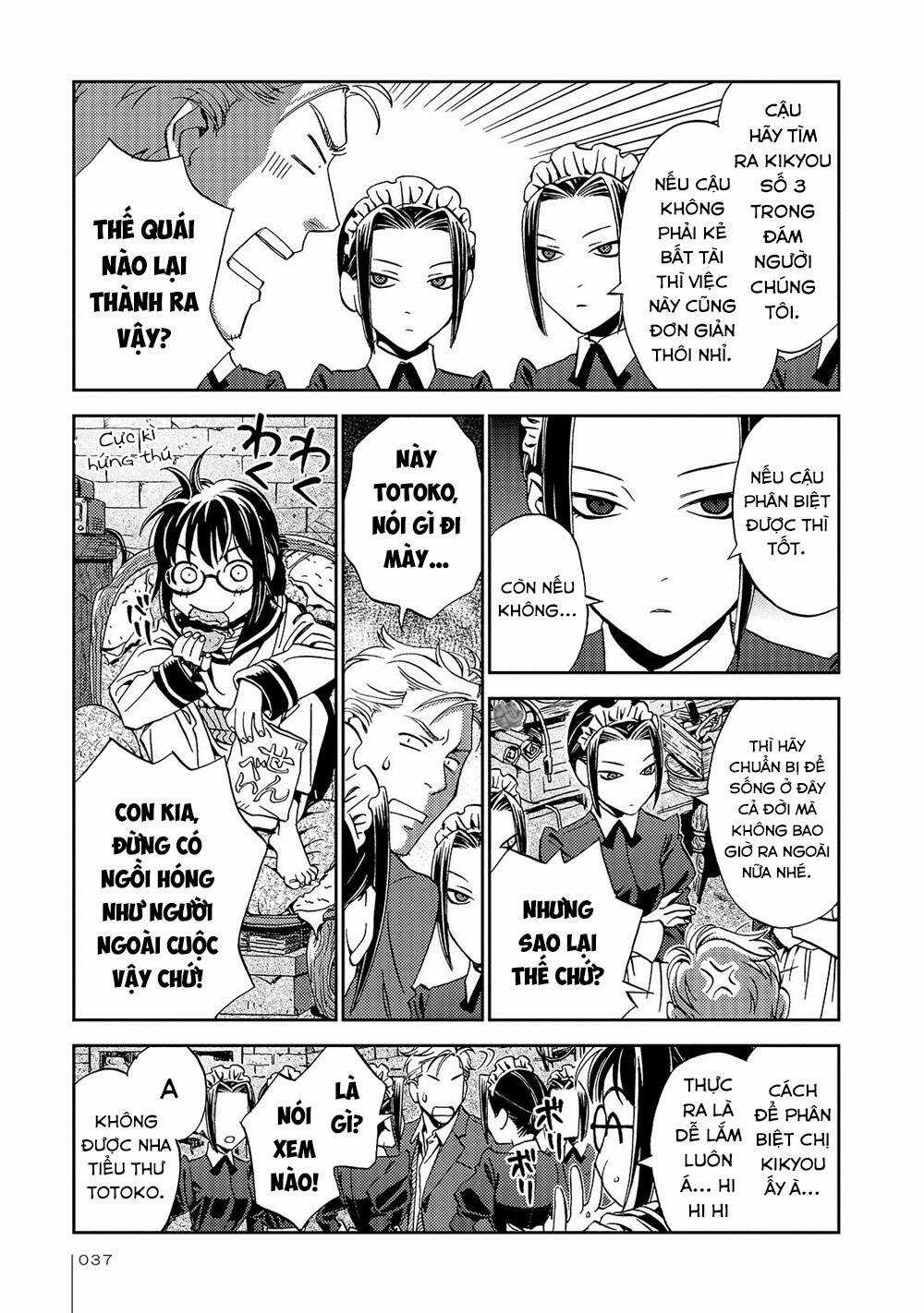 Jiken Kisha Totoko! Chapter 21 trang 13