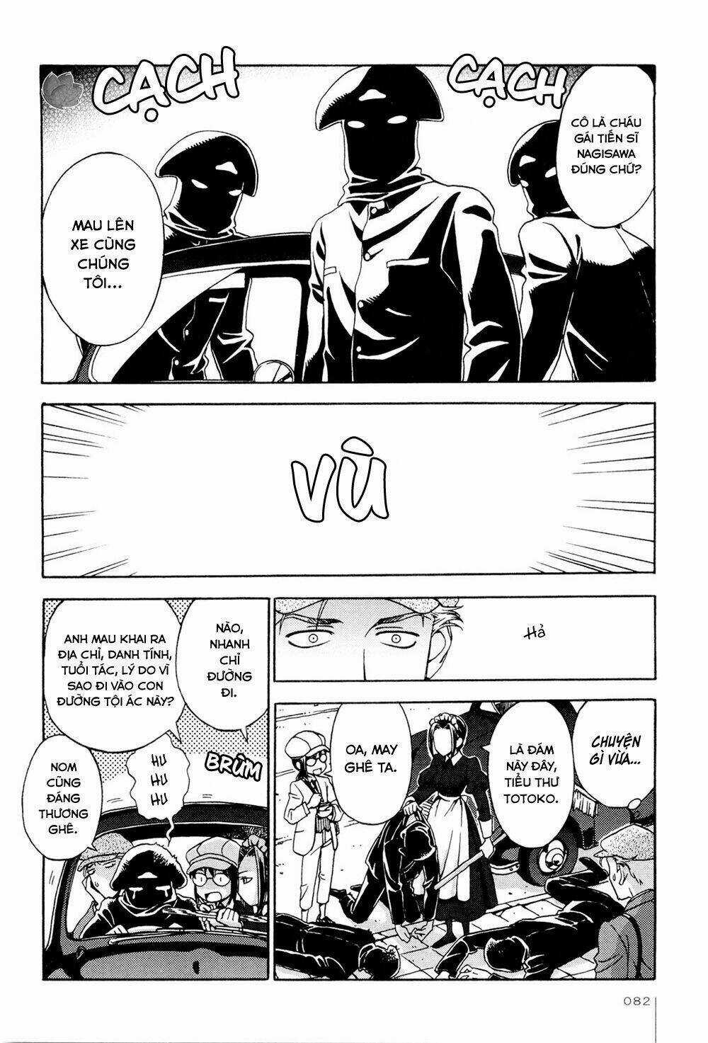 Jiken Kisha Totoko! Chapter 4 trang 14