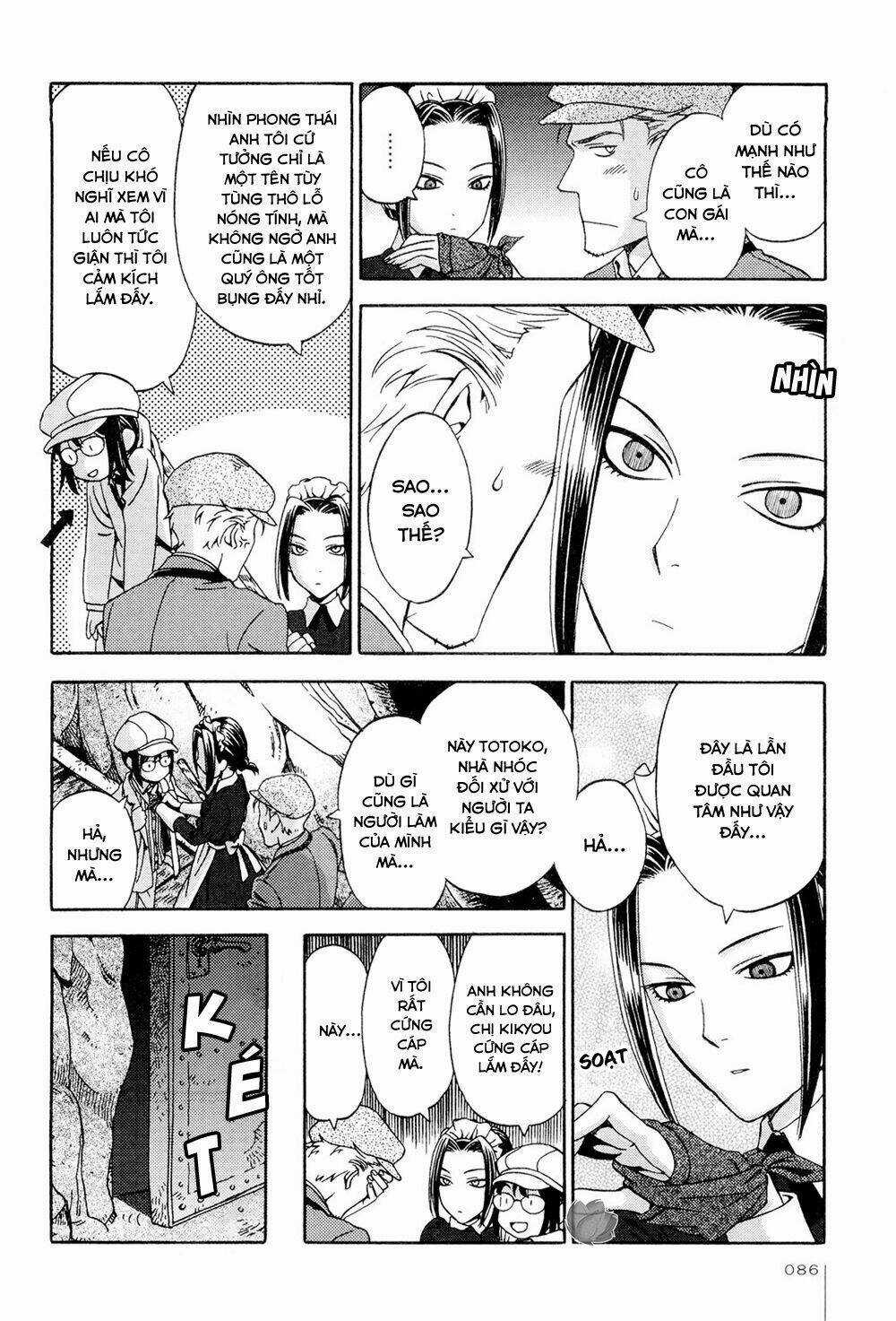 Jiken Kisha Totoko! Chapter 4 trang 18