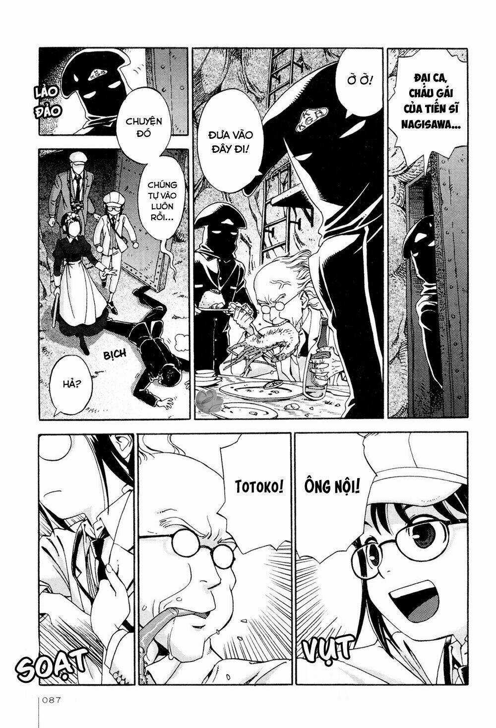 Jiken Kisha Totoko! Chapter 4 trang 19