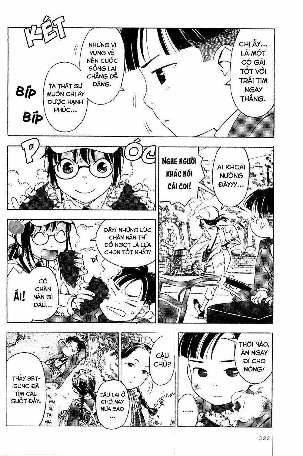 Jiken Kisha Totoko! Chapter 8 trang 21