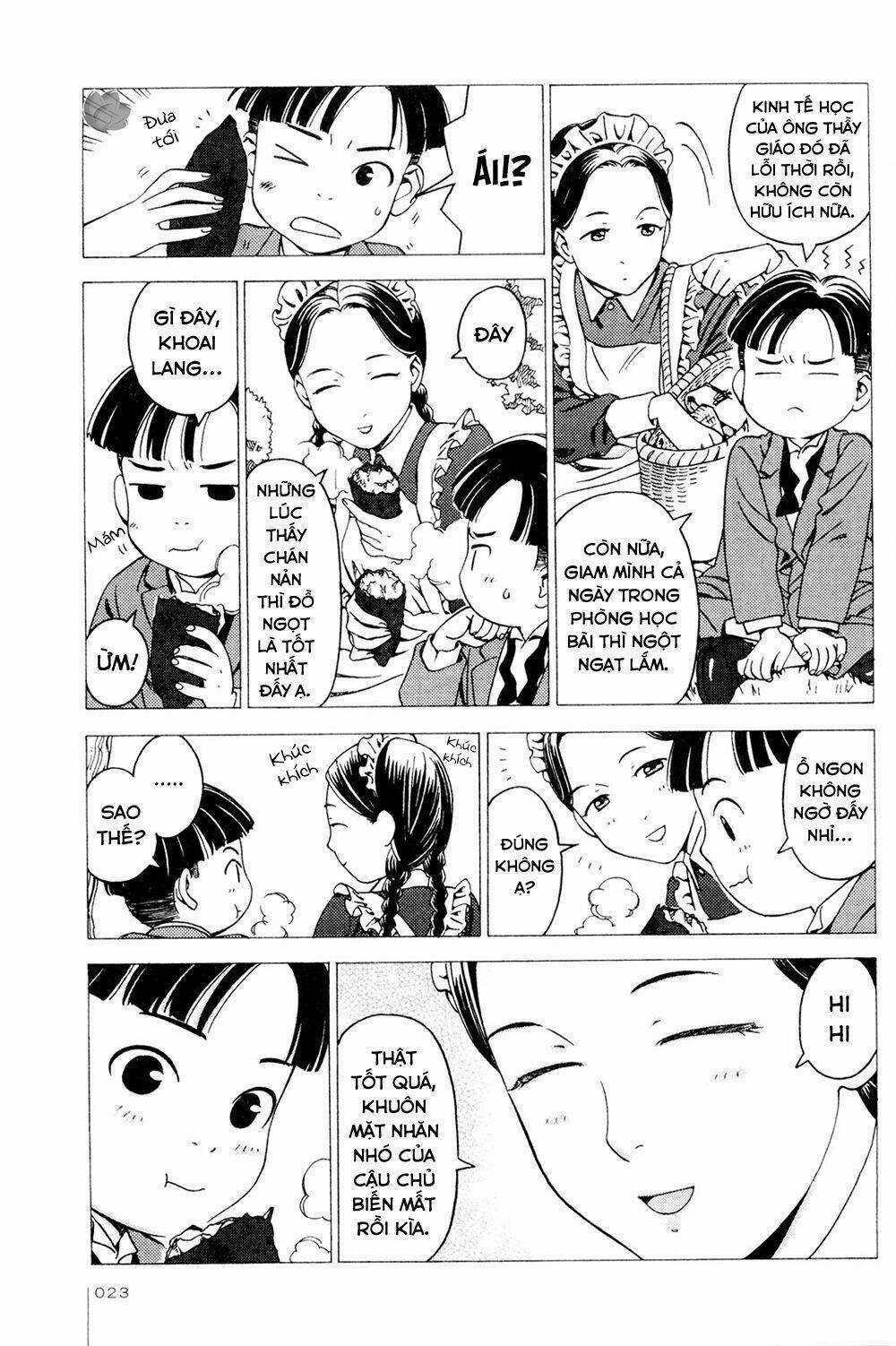 Jiken Kisha Totoko! Chapter 8 trang 22