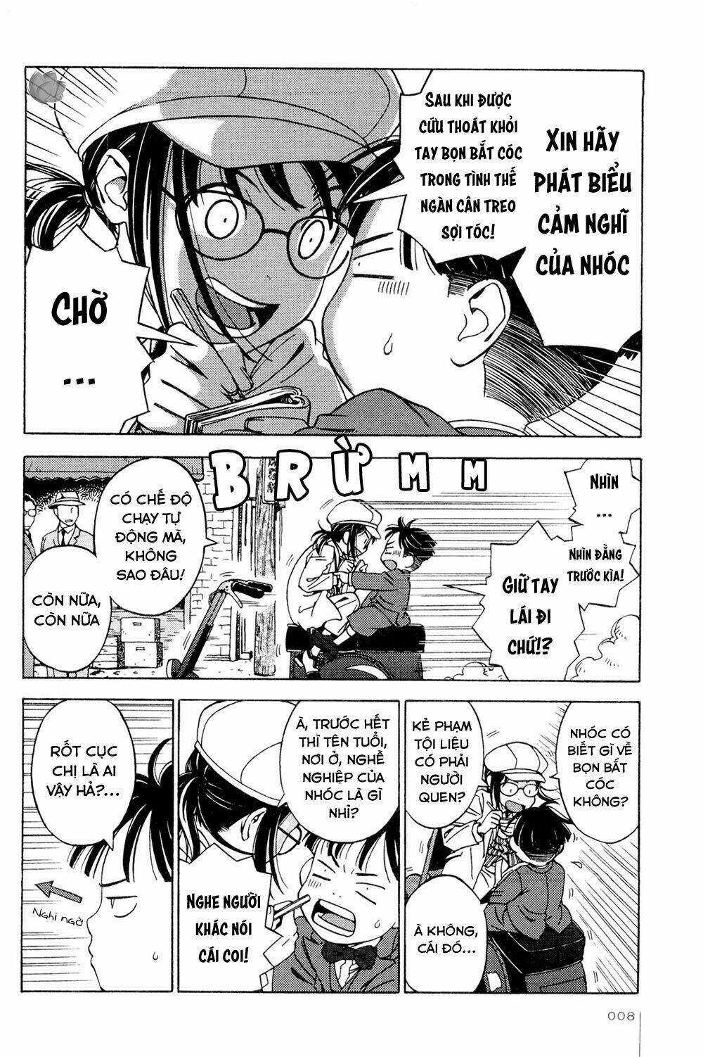 Jiken Kisha Totoko! Chapter 8 trang 7