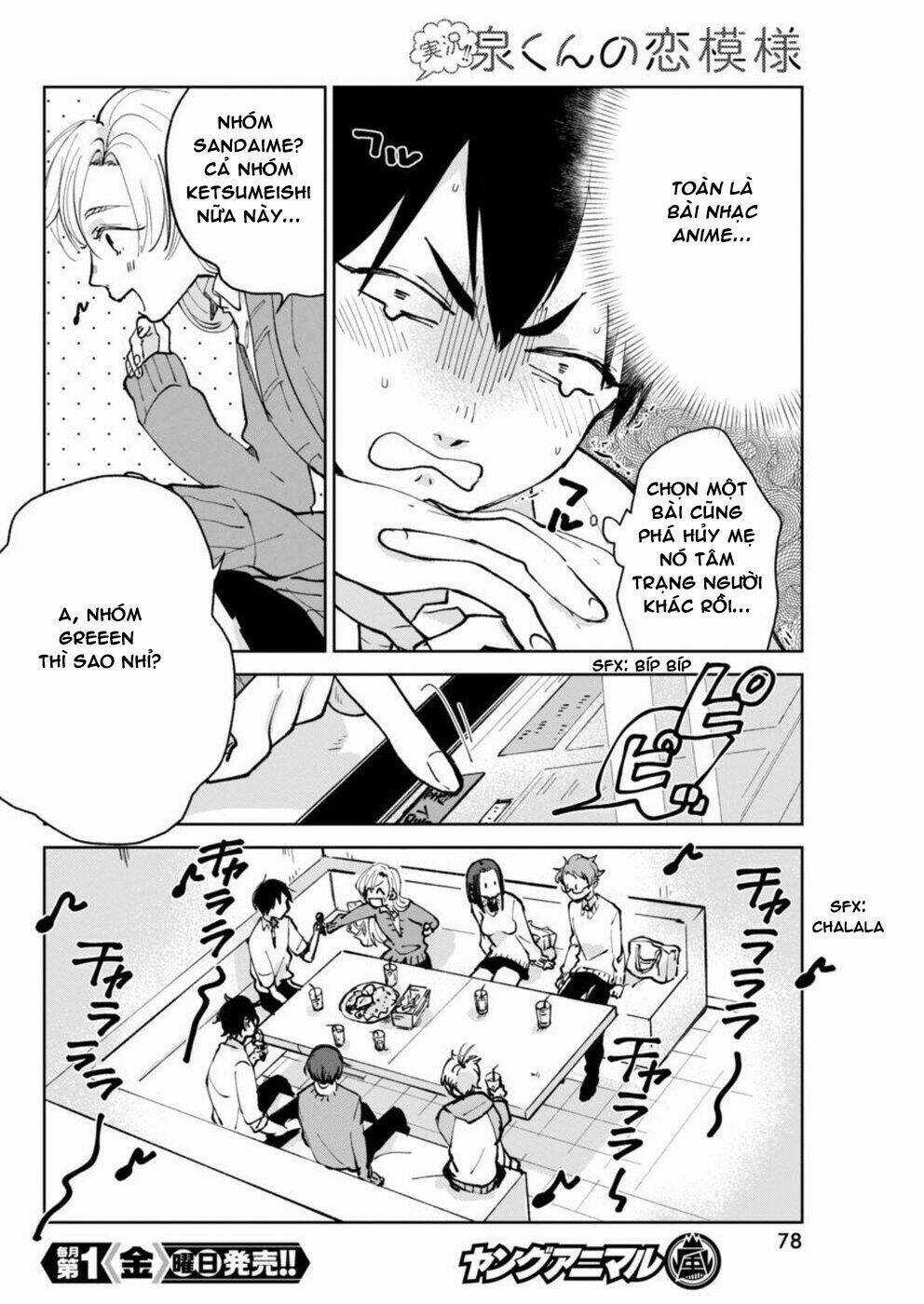 Jikkyou Izumi-Kun No Koi Moyou Chapter 3 trang 13