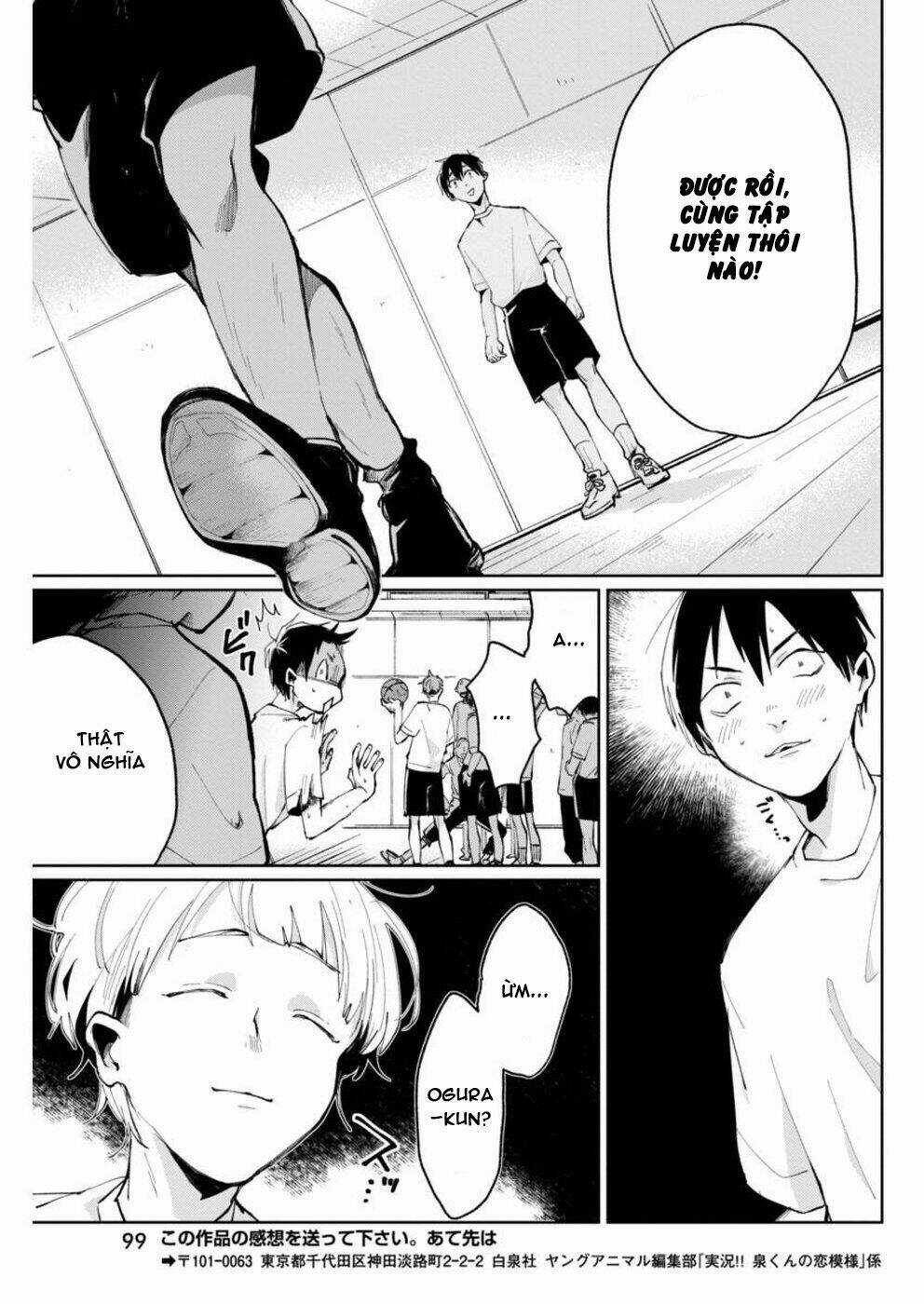 Jikkyou Izumi-Kun No Koi Moyou Chapter 4 trang 18