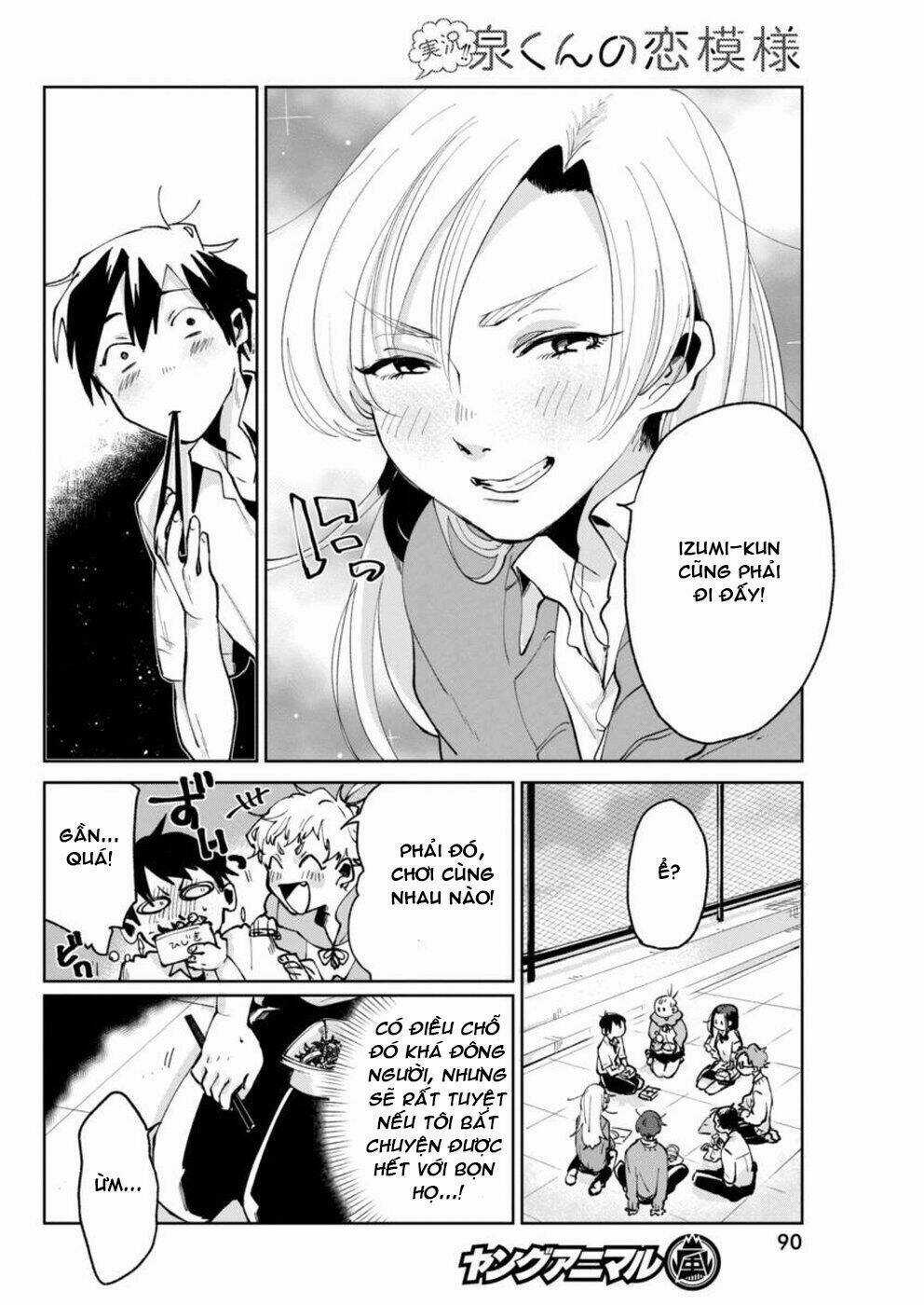 Jikkyou Izumi-Kun No Koi Moyou Chapter 4 trang 9