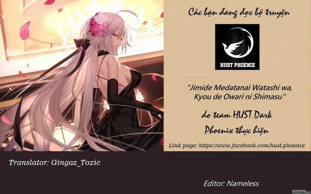 Jimide Medatanai Watashi Wa, Kyou De Owari Ni Shimasu Chapter 1.2 trang 15