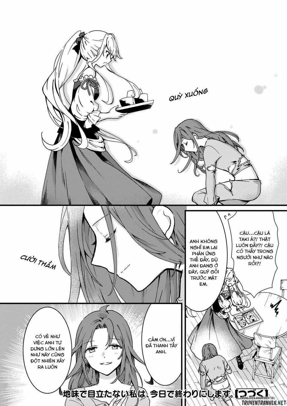 Jimide Medatanai Watashi Wa, Kyou De Owari Ni Shimasu Chapter 3 trang 25