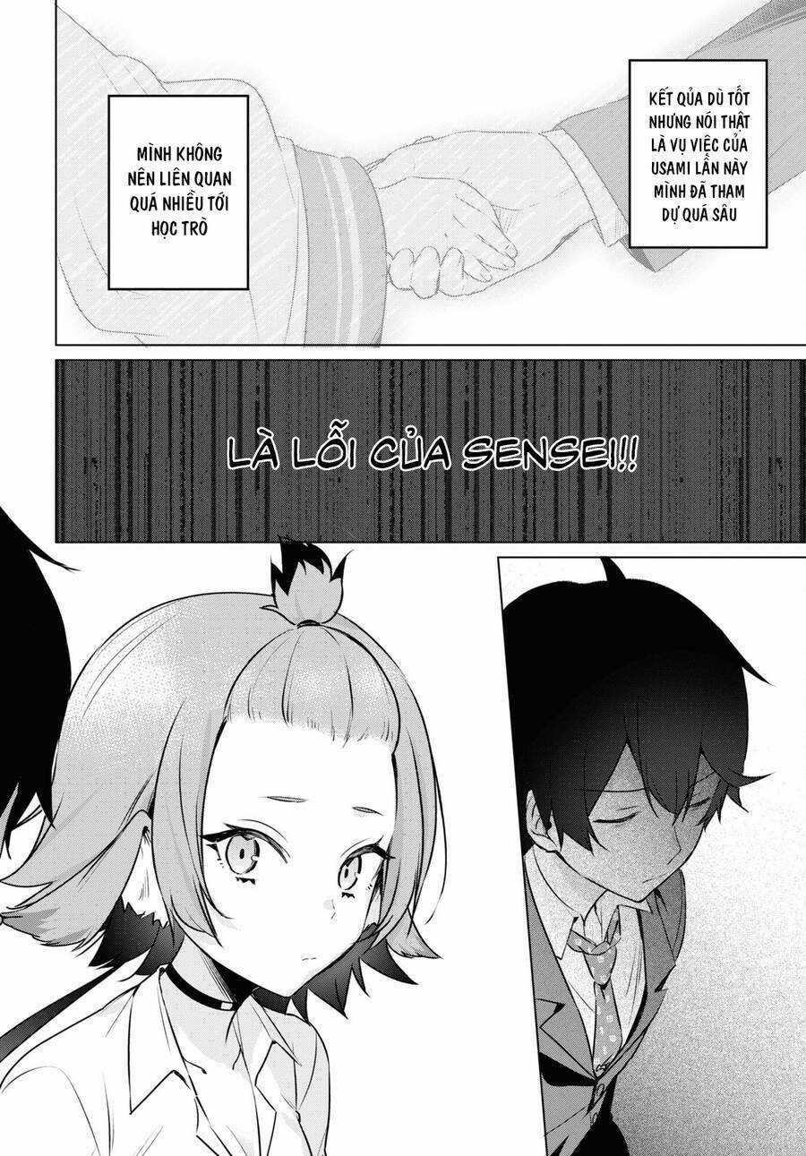 Jingai Kyoushitsu No Ningen-Girai Kyoushi: Hitoma-Sensei, Watashi-Tachi Ni Ningen O Oshiete Kuremasen Ka? Chapter 9 trang 16