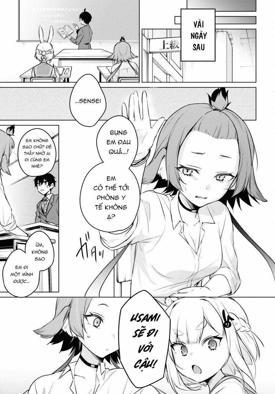 Jingai Kyoushitsu No Ningen-Girai Kyoushi: Hitoma-Sensei, Watashi-Tachi Ni Ningen O Oshiete Kuremasen Ka? Chapter 9 trang 7