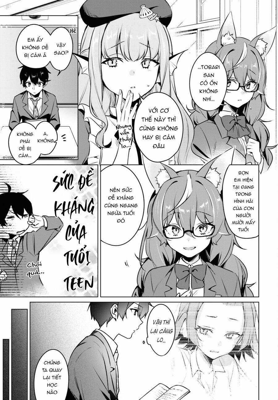 Jingai Kyoushitsu No Ningen-Girai Kyoushi: Hitoma-Sensei, Watashi-Tachi Ni Ningen O Oshiete Kuremasen Ka? Chapter 9 trang 9