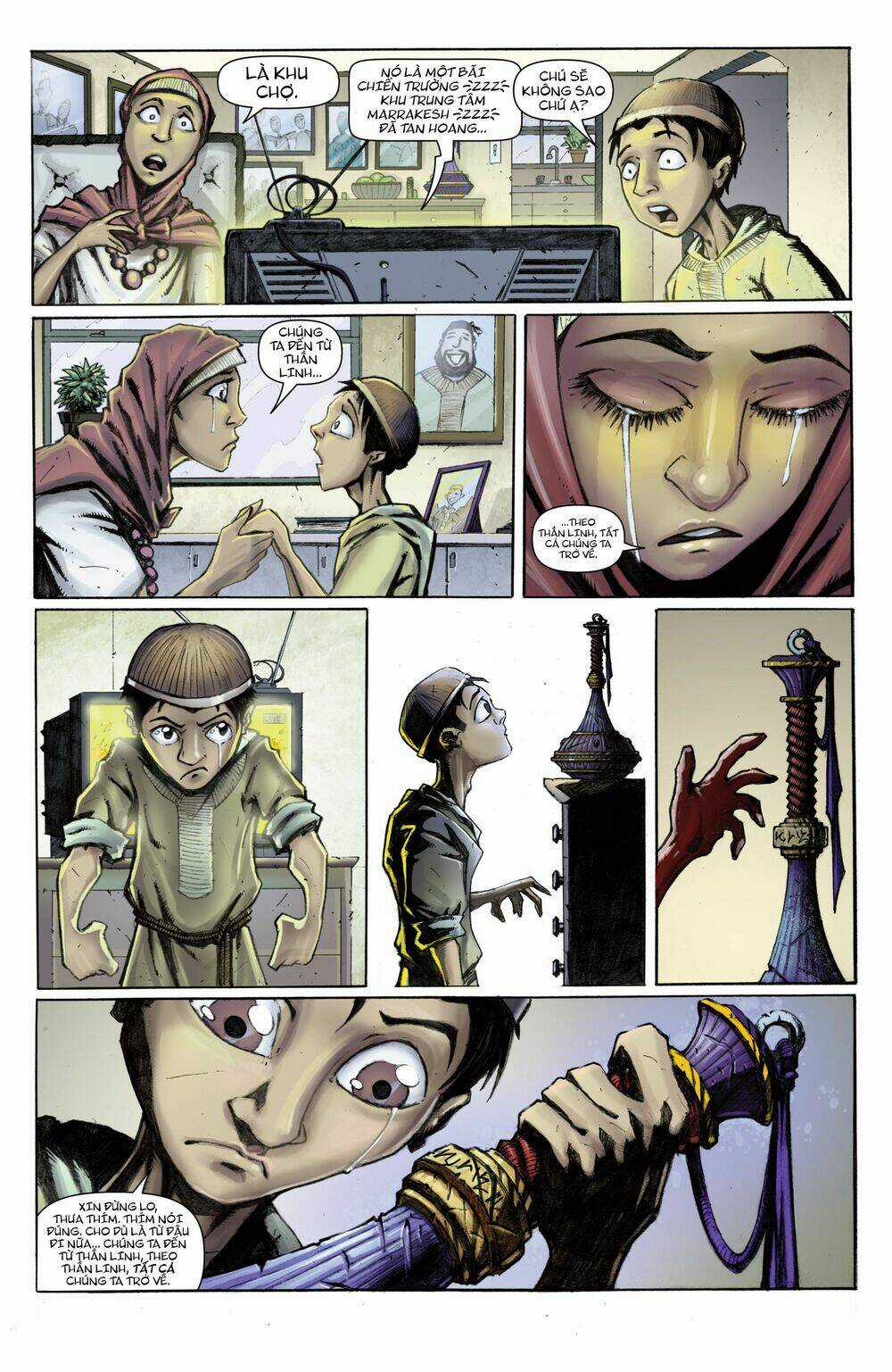 Jinnrise - Ác Chiến Dị Linh Chapter 1.1 trang 11