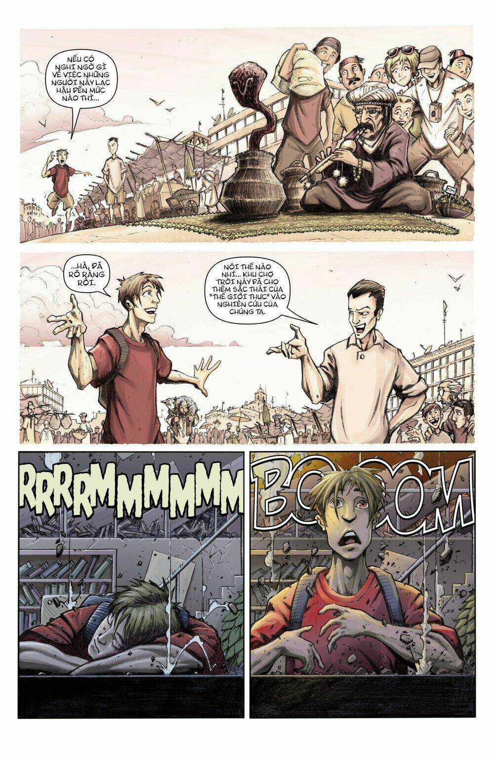 Jinnrise - Ác Chiến Dị Linh Chapter 1.1 trang 9