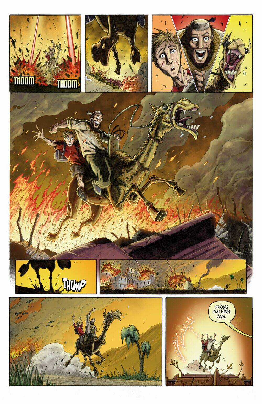 Jinnrise - Ác Chiến Dị Linh Chapter 1.2 trang 4