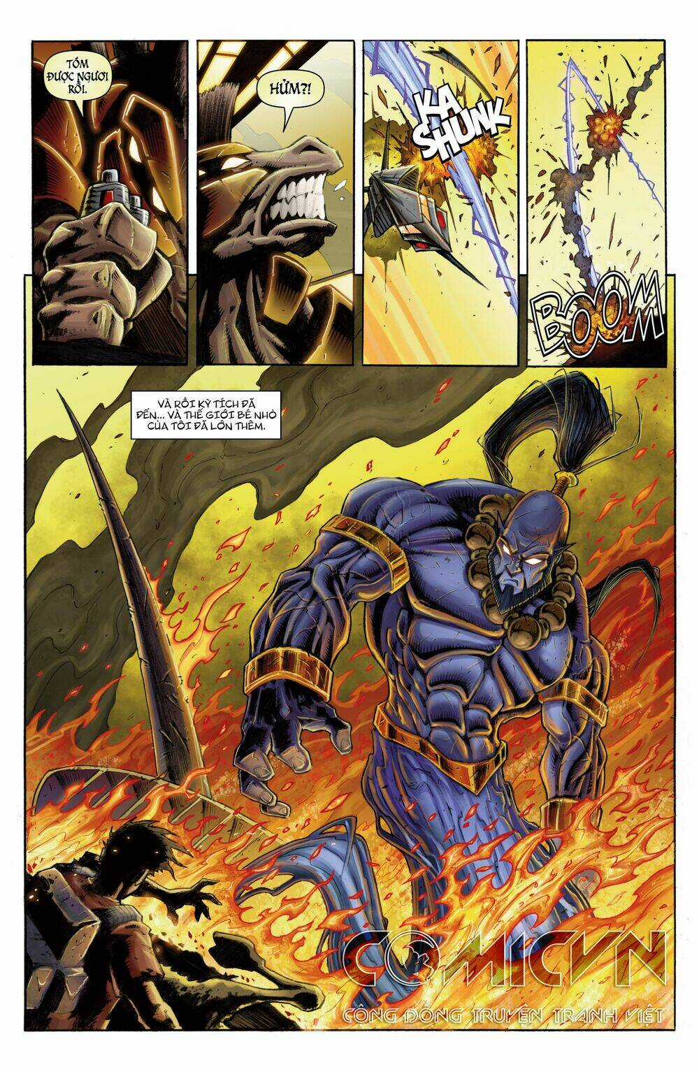 Jinnrise - Ác Chiến Dị Linh Chapter 1.2 trang 9