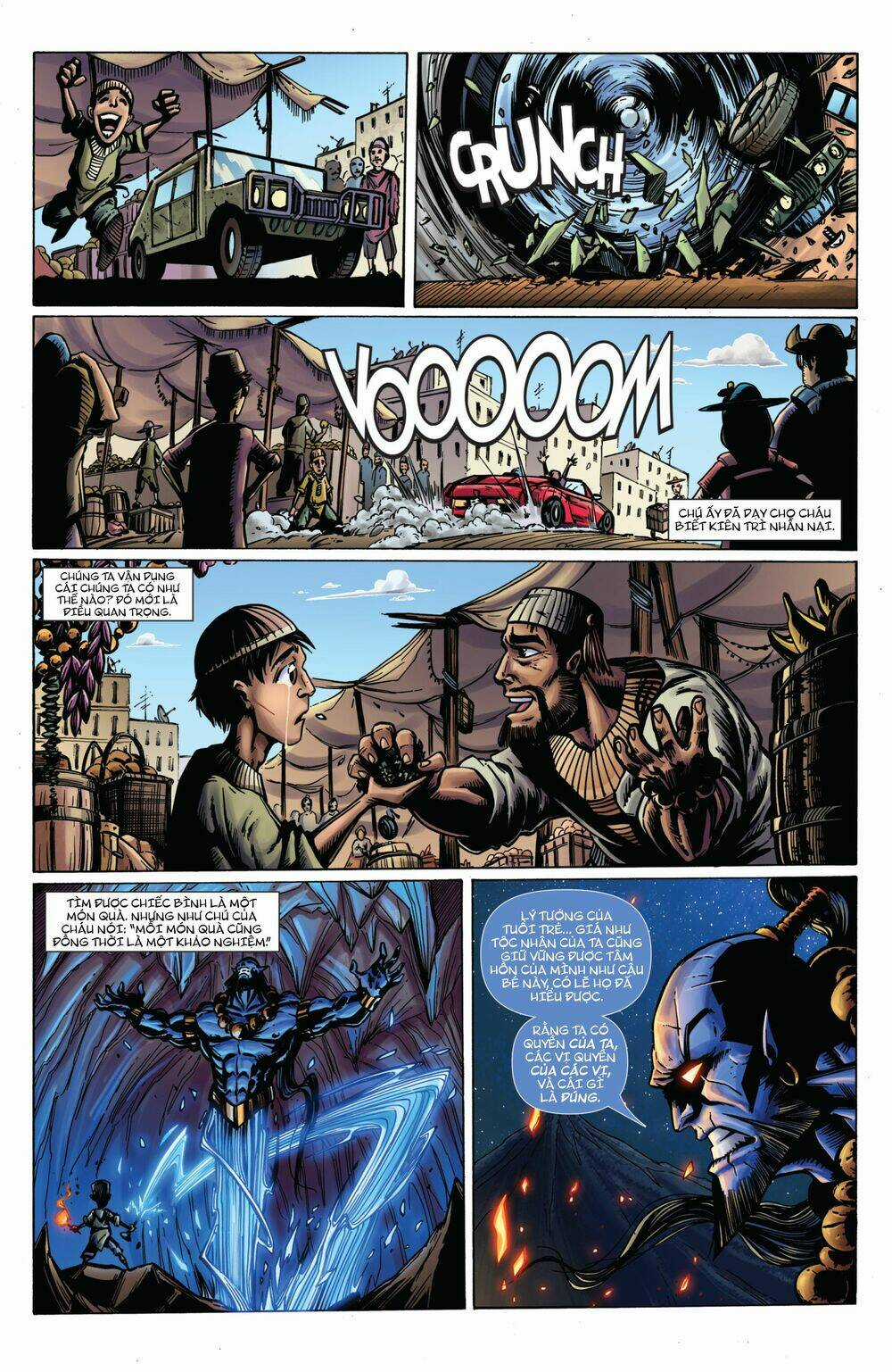 Jinnrise - Ác Chiến Dị Linh Chapter 2.1 trang 13