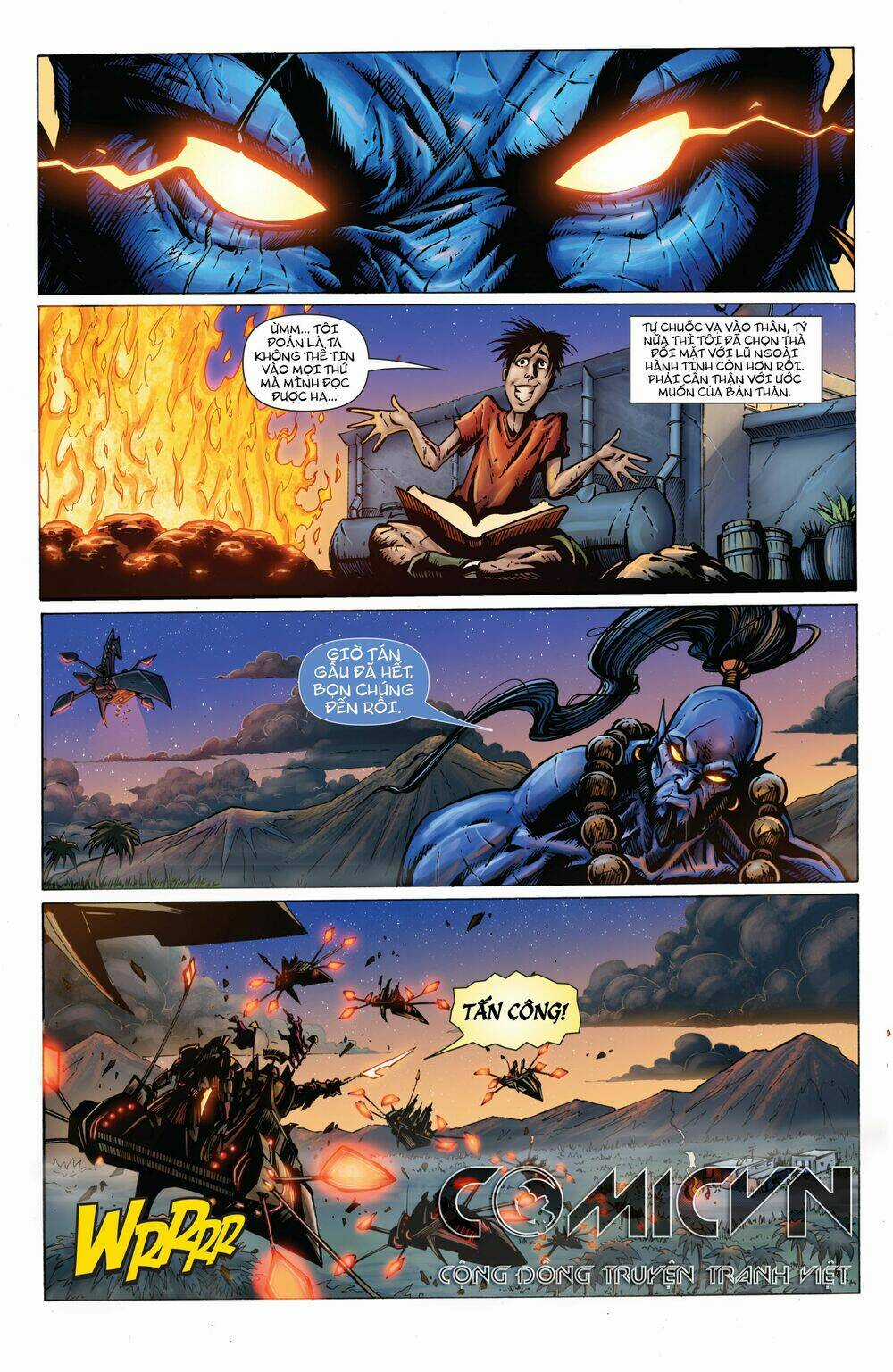 Jinnrise - Ác Chiến Dị Linh Chapter 2.2 trang 6