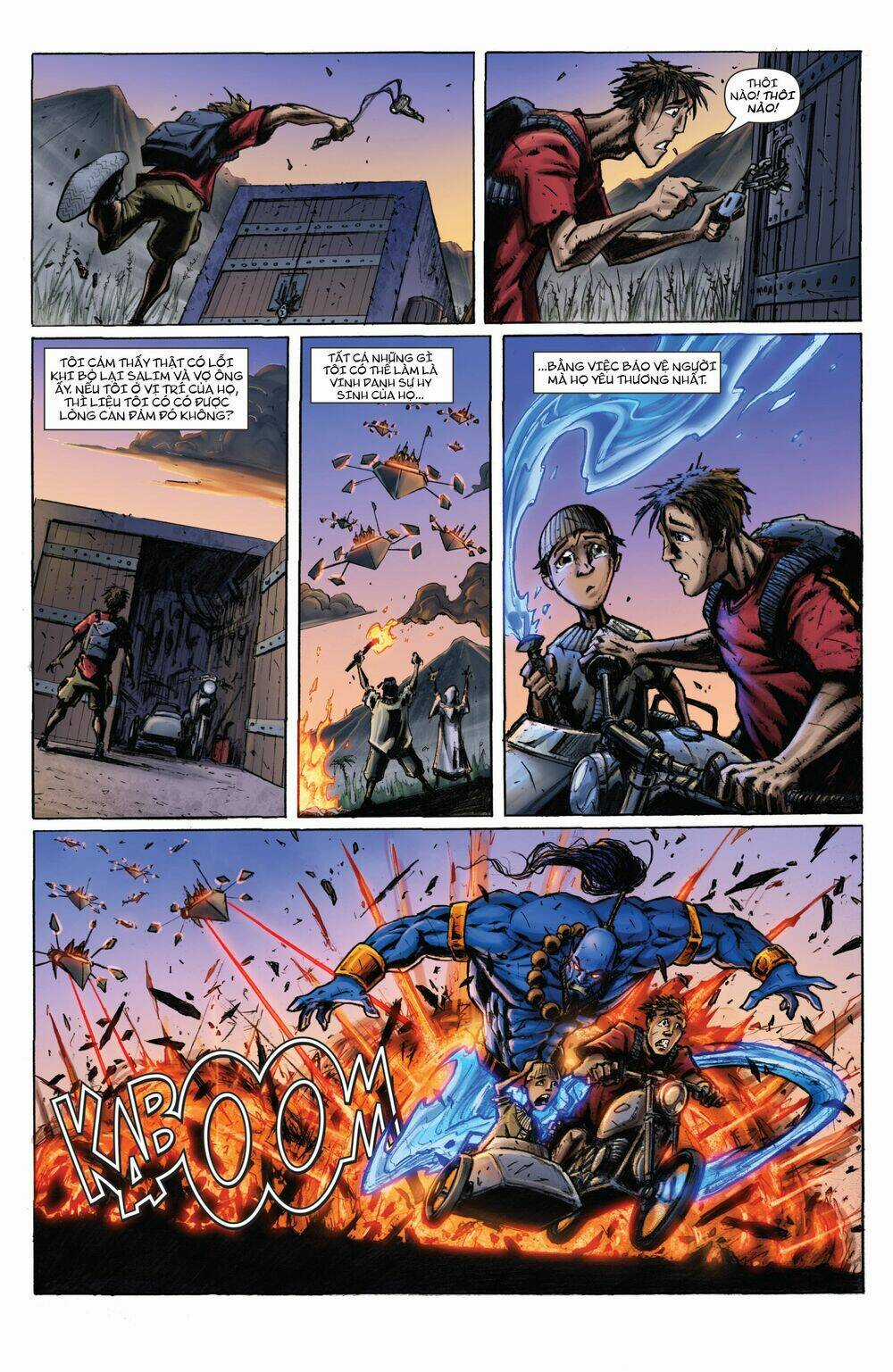 Jinnrise - Ác Chiến Dị Linh Chapter 2.2 trang 8