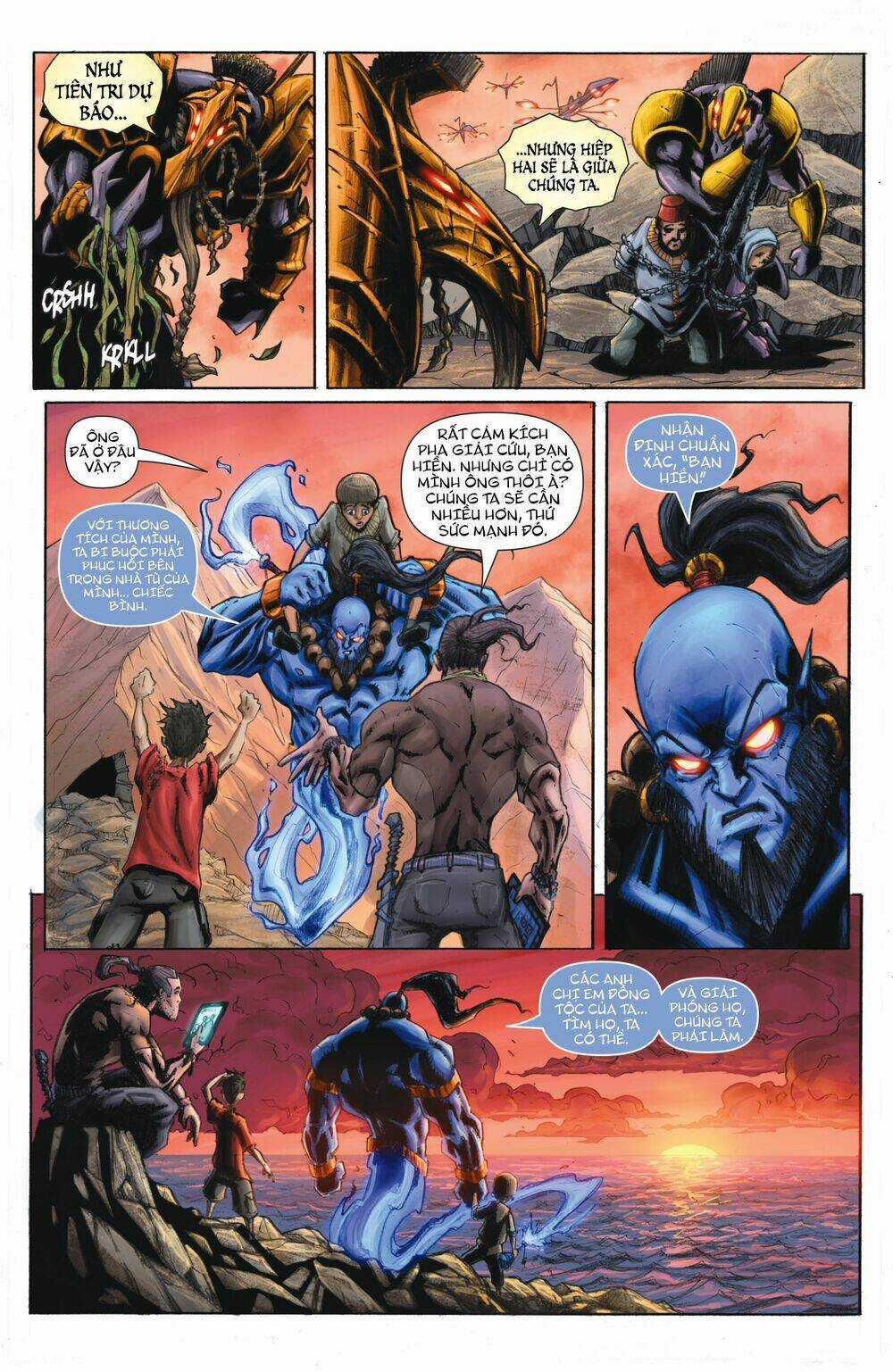 Jinnrise - Ác Chiến Dị Linh Chapter 3.2 trang 13