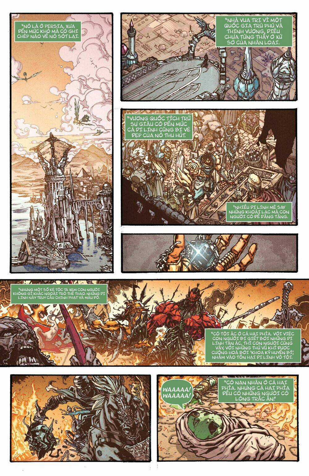 Jinnrise - Ác Chiến Dị Linh Chapter 5.1 trang 10