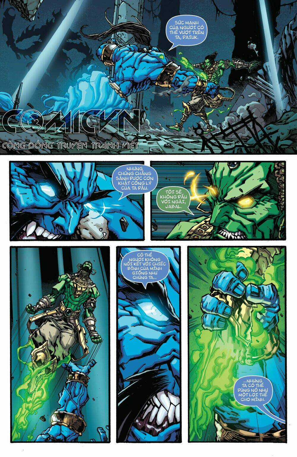 Jinnrise - Ác Chiến Dị Linh Chapter 5.1 trang 6