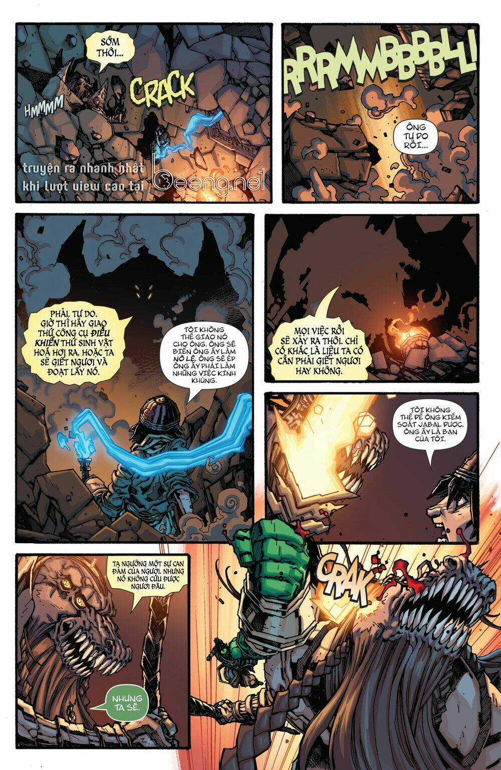 Jinnrise - Ác Chiến Dị Linh Chapter 6 trang 17