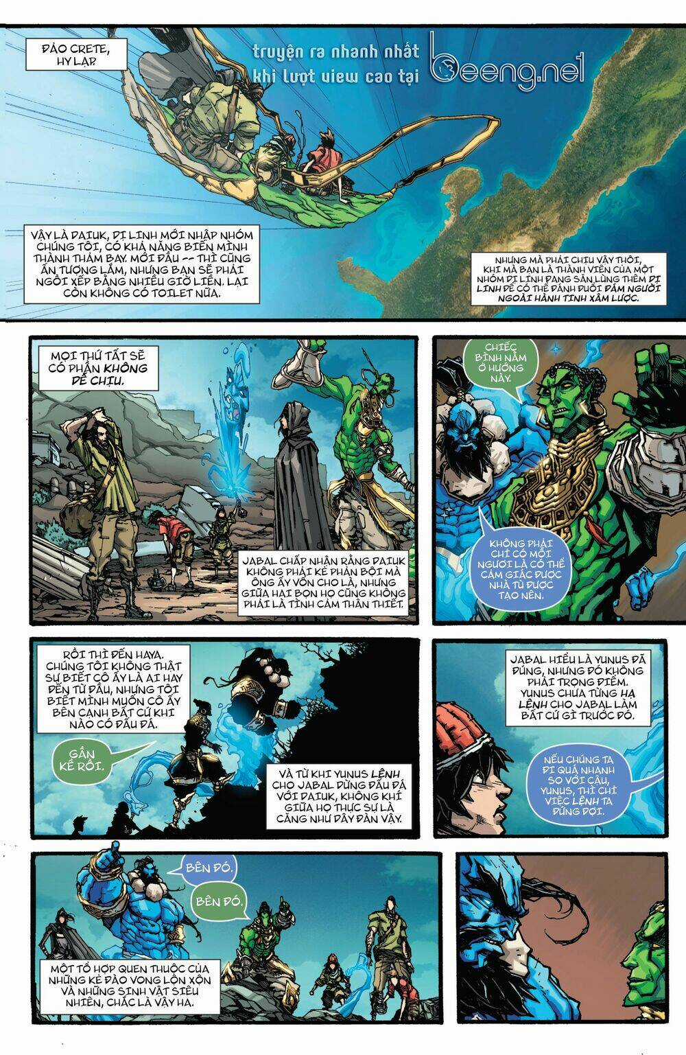 Jinnrise - Ác Chiến Dị Linh Chapter 7 trang 2