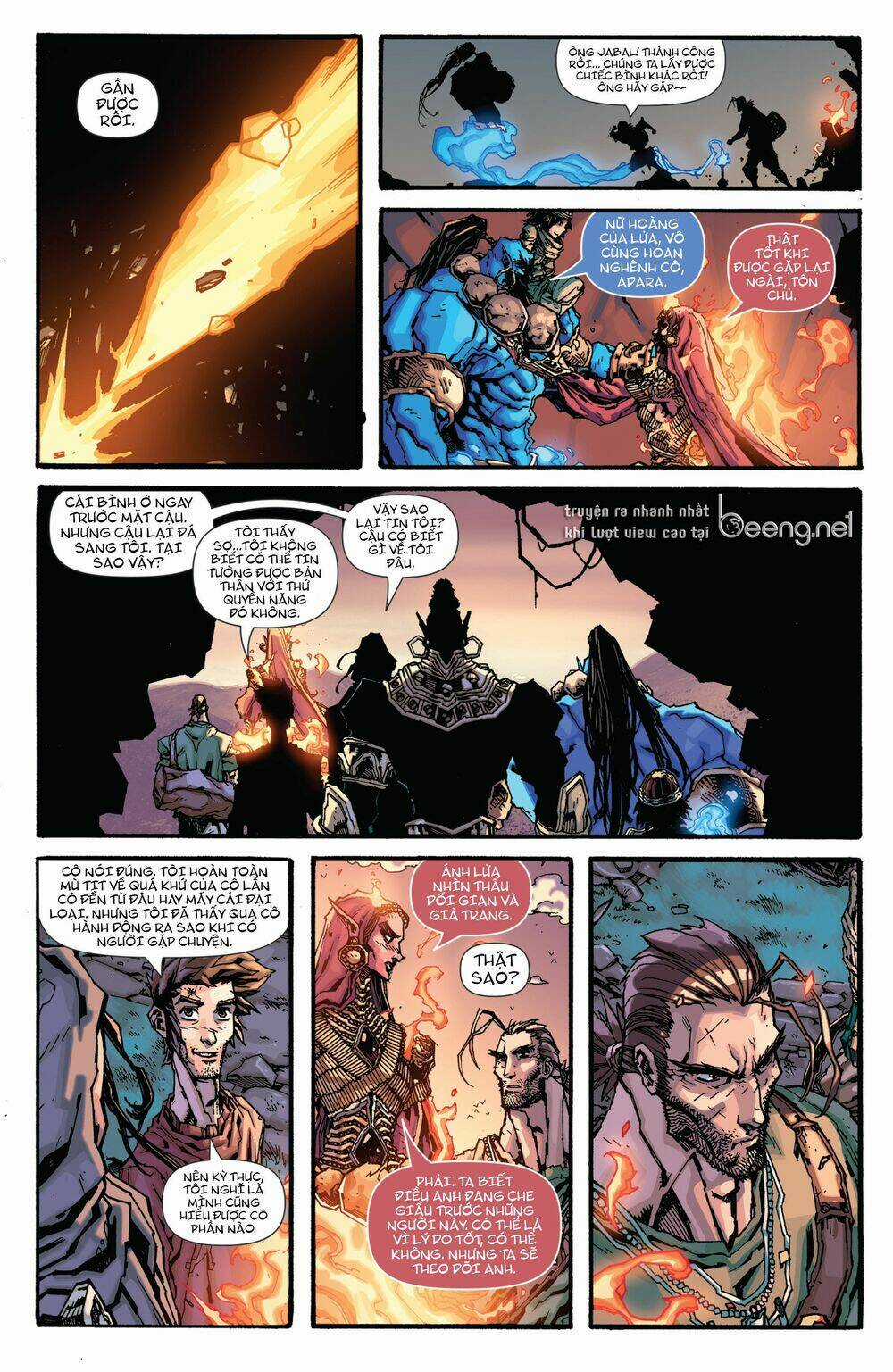 Jinnrise - Ác Chiến Dị Linh Chapter 7 trang 21