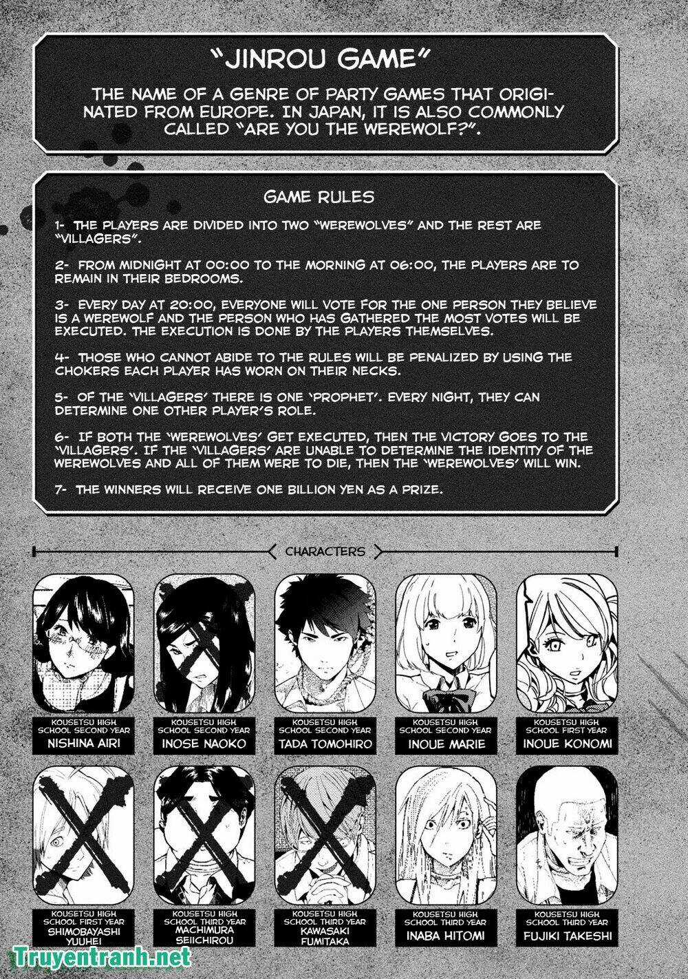 Jinrou Game Chapter 19 trang 5