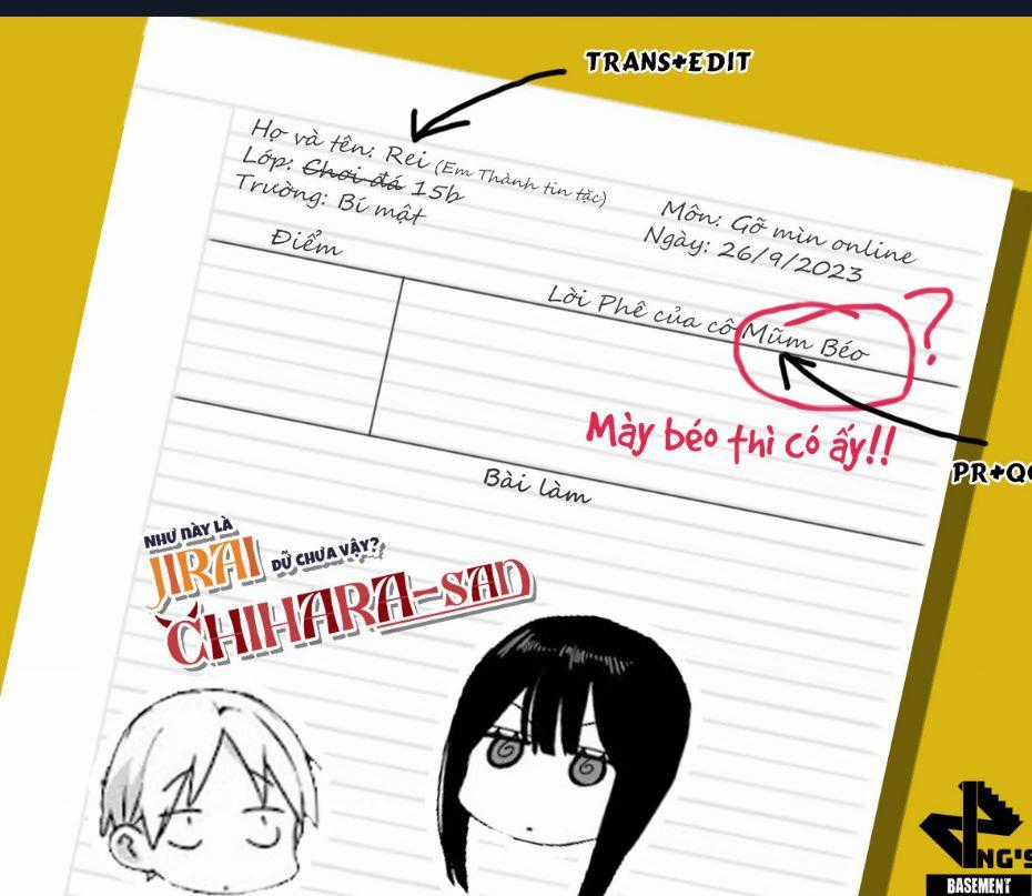 Jirai Nandesuka? Chihara-San Chapter 67 trang 10