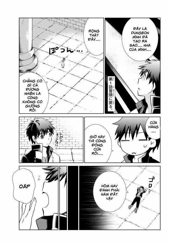 Jishou! Heibon Mazoku No Eiyuu Life: B-Kyuu Mazoku Nano Ni Cheat Dungeon Wo Tsukutteshimatta Kekka Chapter 3 trang 10