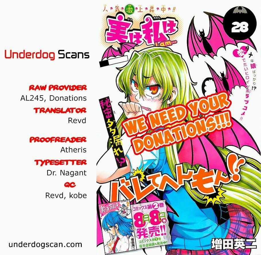 Jitsu Wa Watashi Wa Information Chapter 28: Hãy hốt hàng burger "giới hạn ver." nào!! trang 0