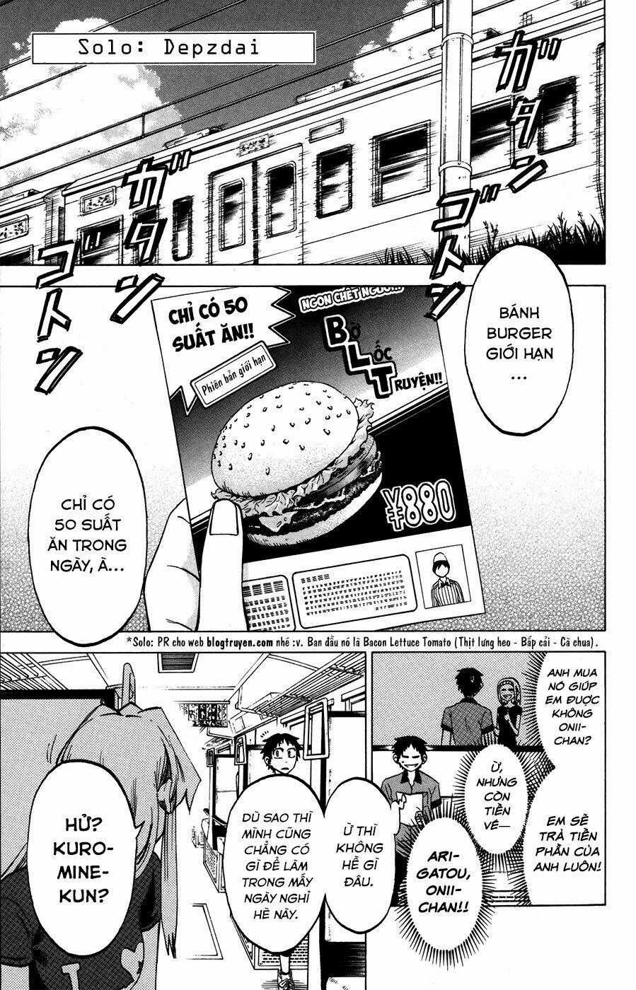 Jitsu Wa Watashi Wa Information Chapter 28: Hãy hốt hàng burger "giới hạn ver." nào!! trang 1