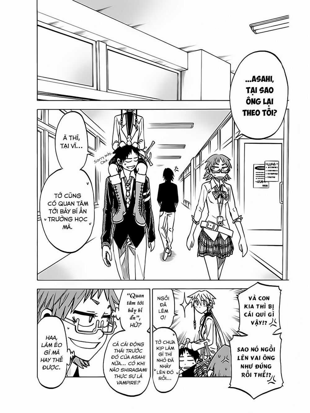 Jitsu Wa Watashi Wa Information Chapter 40: Hãy điều tra Bảy bí ẩn trường học nào!! trang 4
