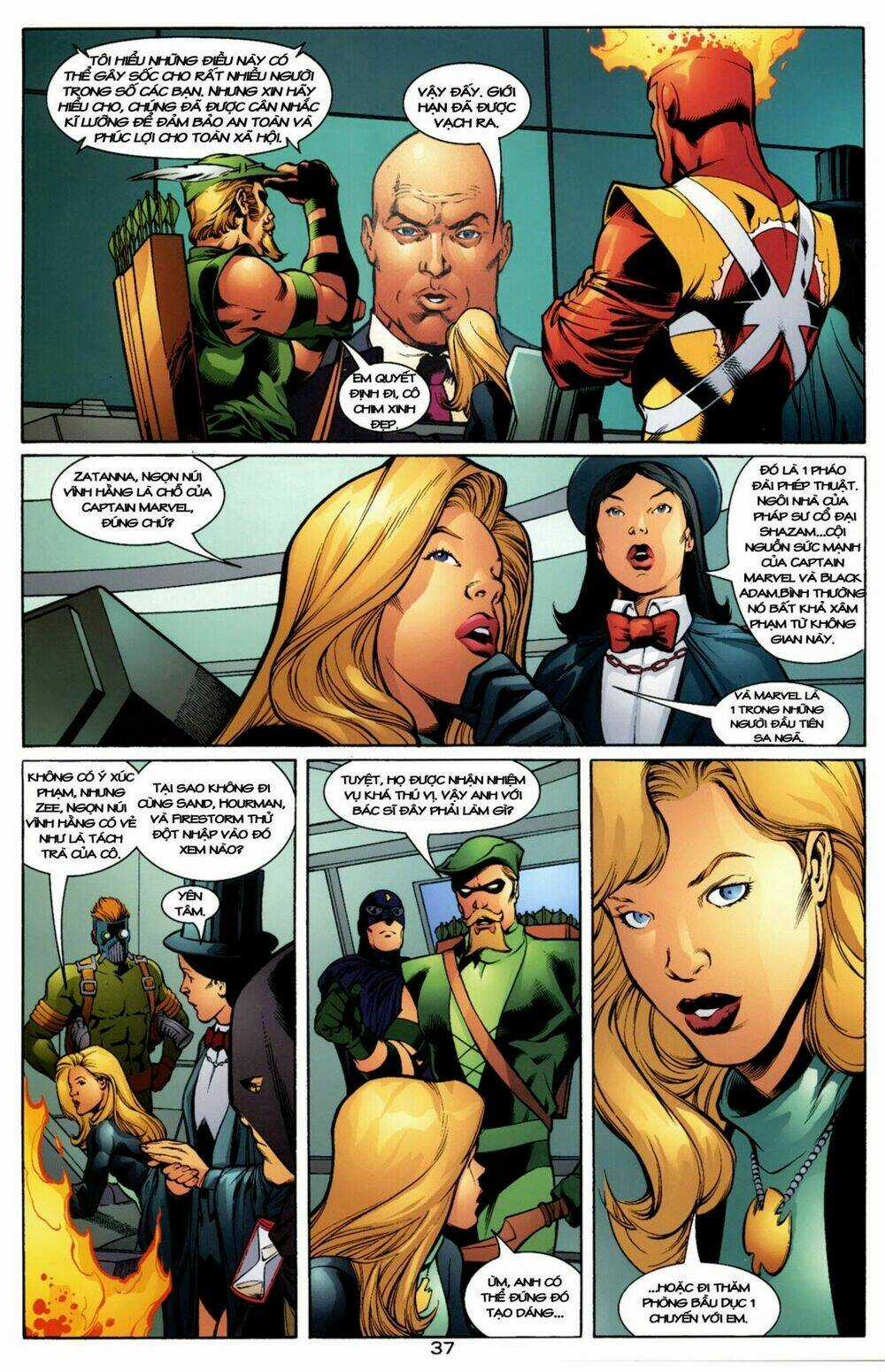 JLA JSA: VIRTUE AND VICE Chapter 2 trang 11