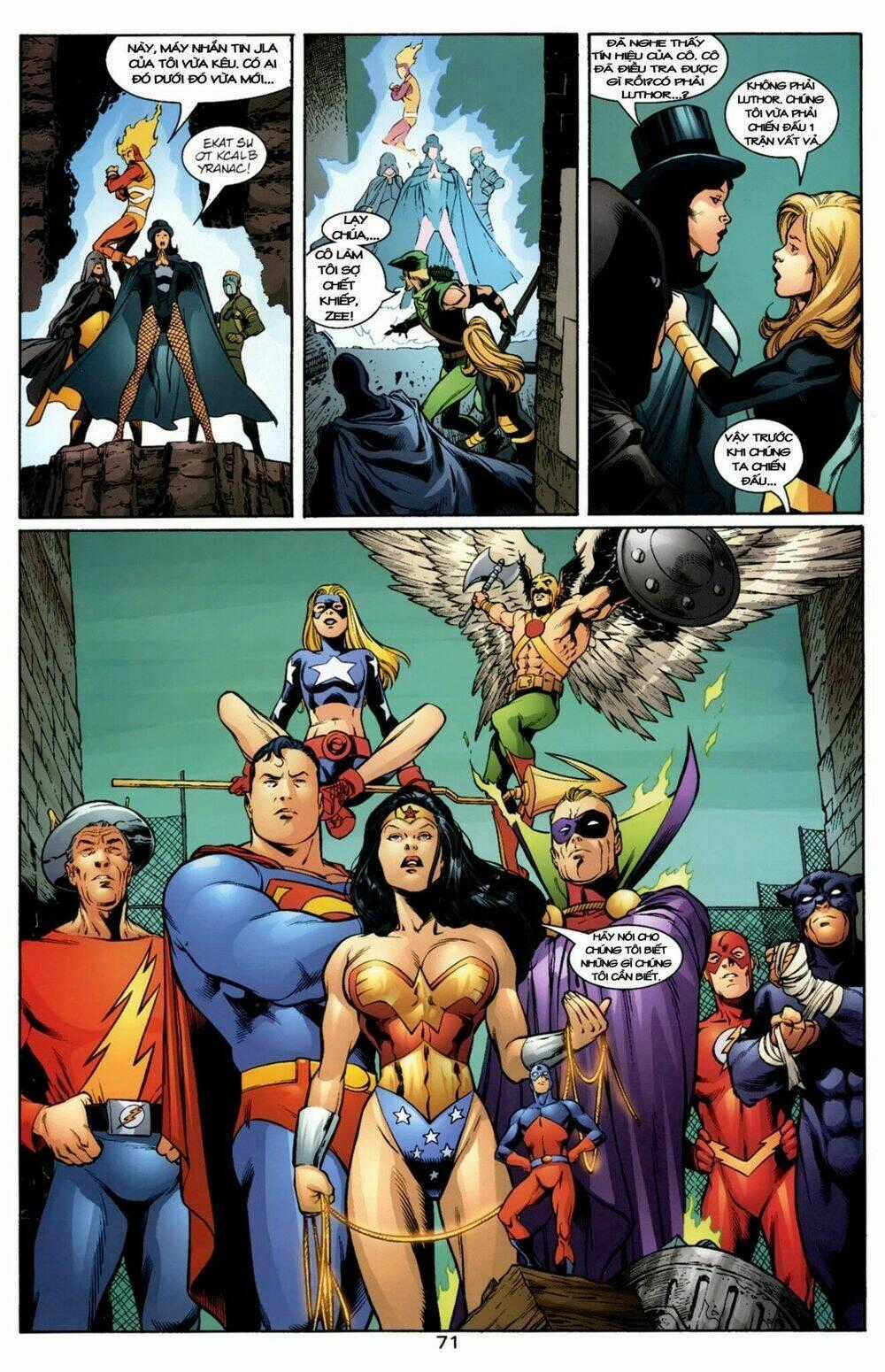 JLA JSA: VIRTUE AND VICE Chapter 3 trang 20