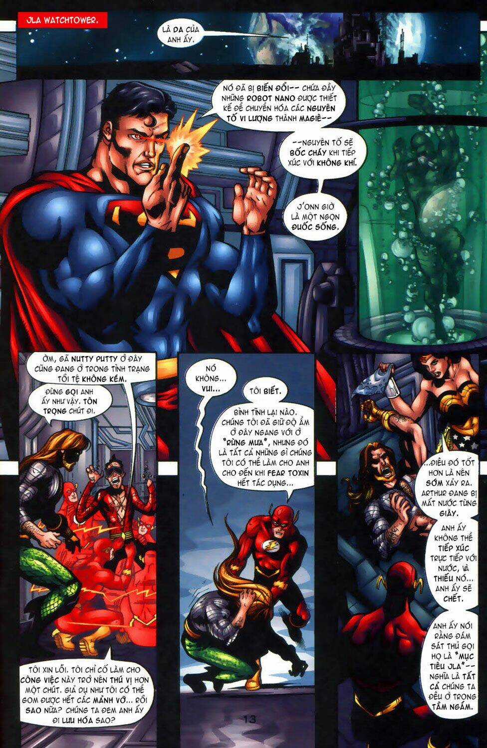 JLA: Tower of Babel Chapter 1 trang 13