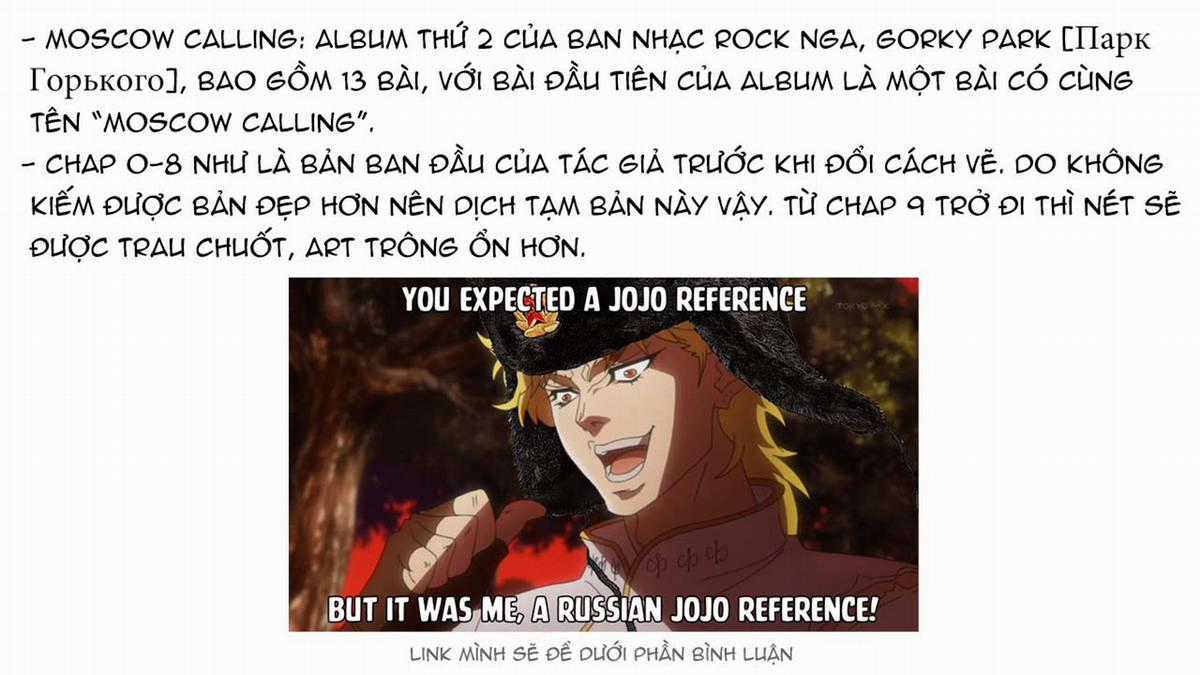 Jojo's Bizarre Adventure: Moscow Calling Chapter 0 trang 6